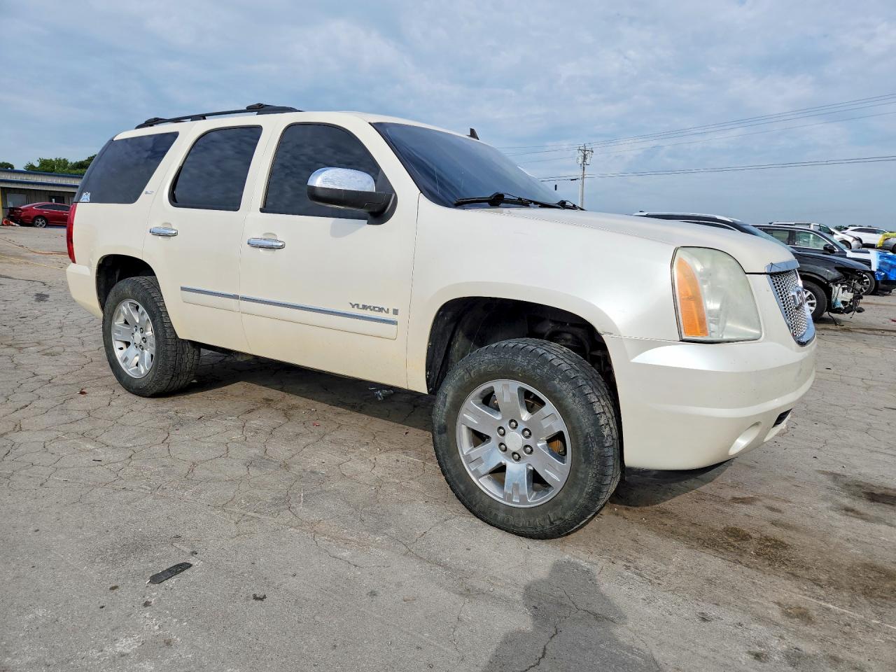2009 Gmc Yukon Slt White vin: 1GKFC33J19R291015