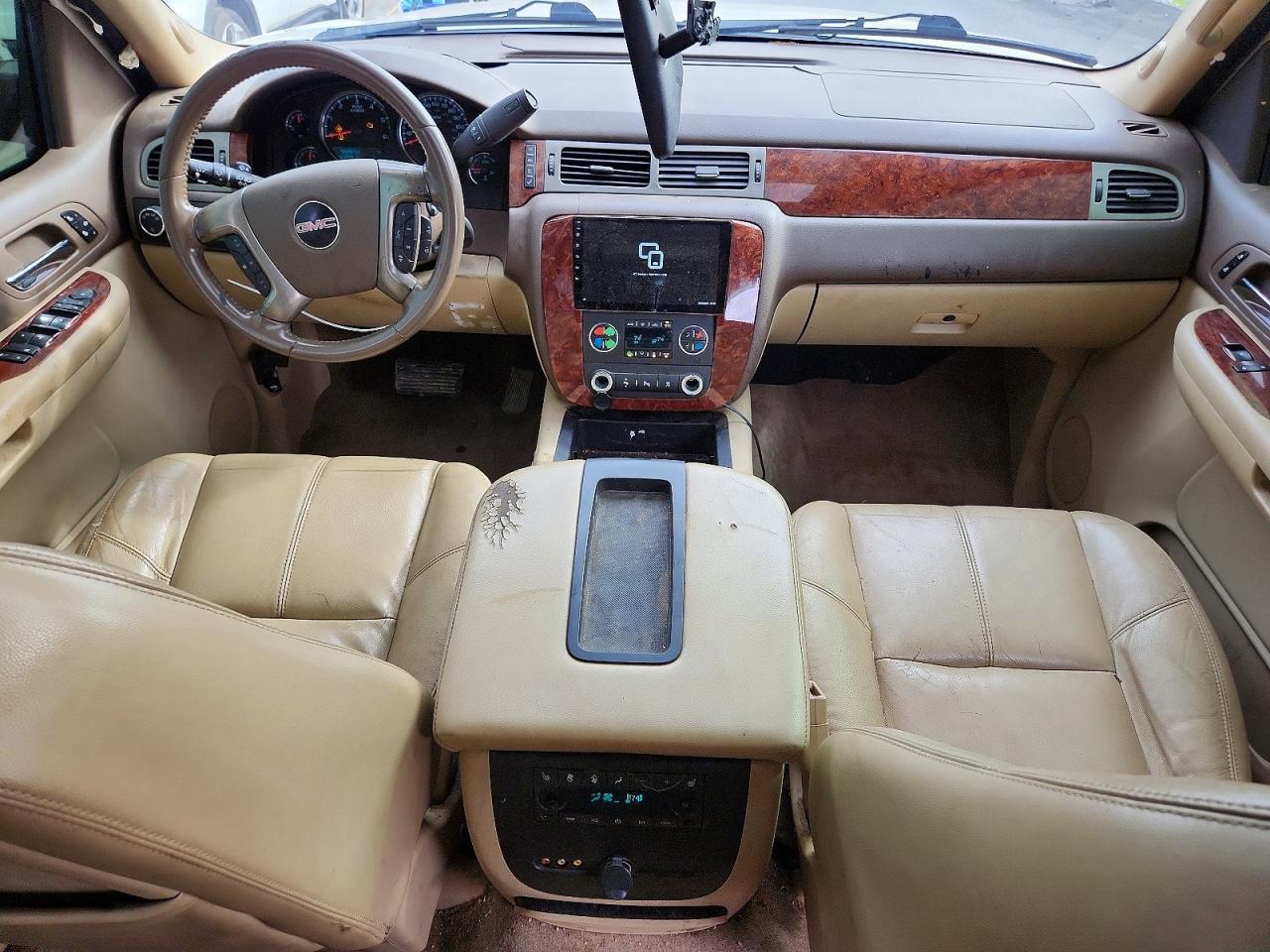 2009 Gmc Yukon Slt White vin: 1GKFC33J19R291015