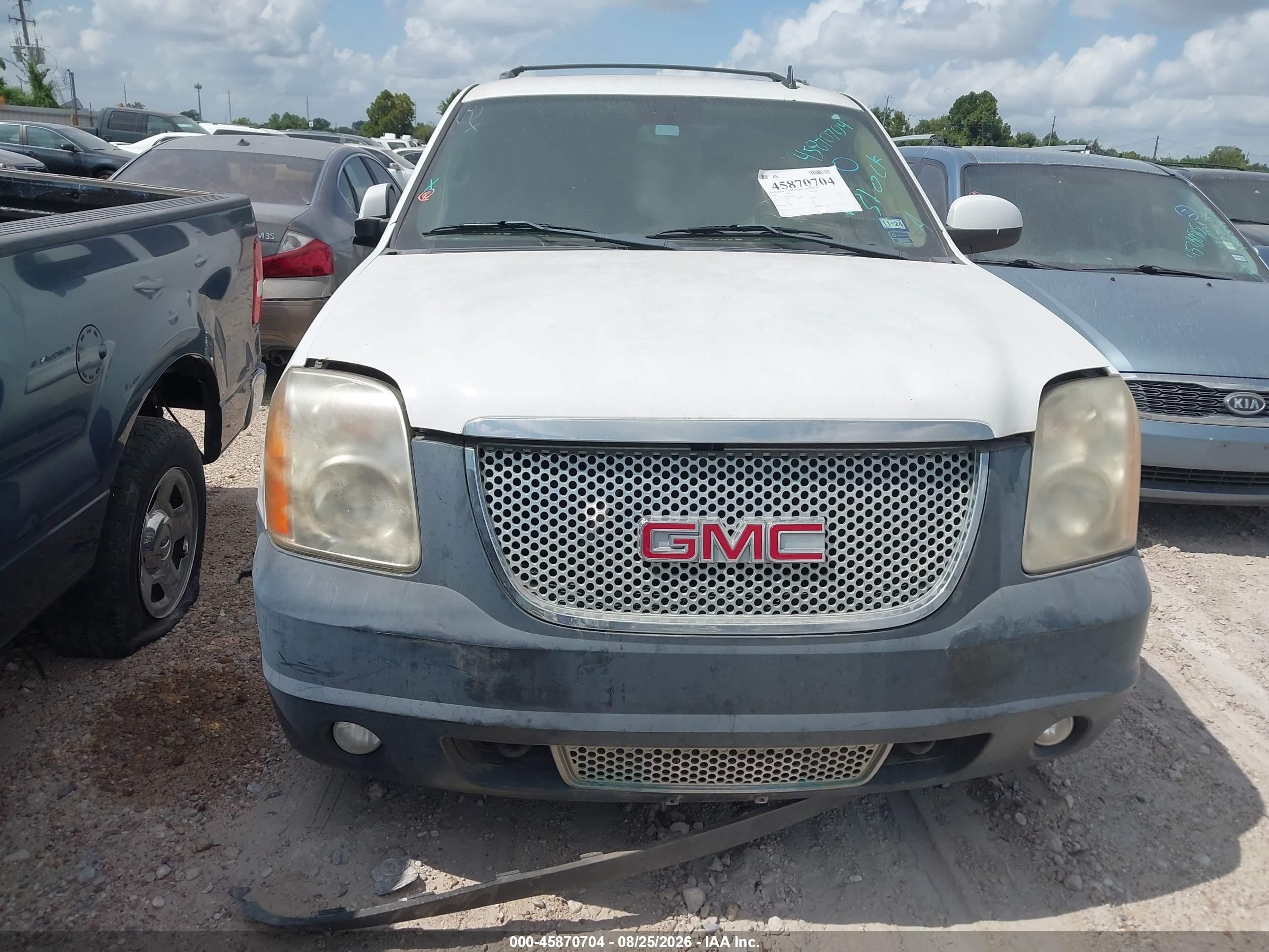 2009 Gmc Yukon Slt2 White vin: 1GKFC33J49R162265