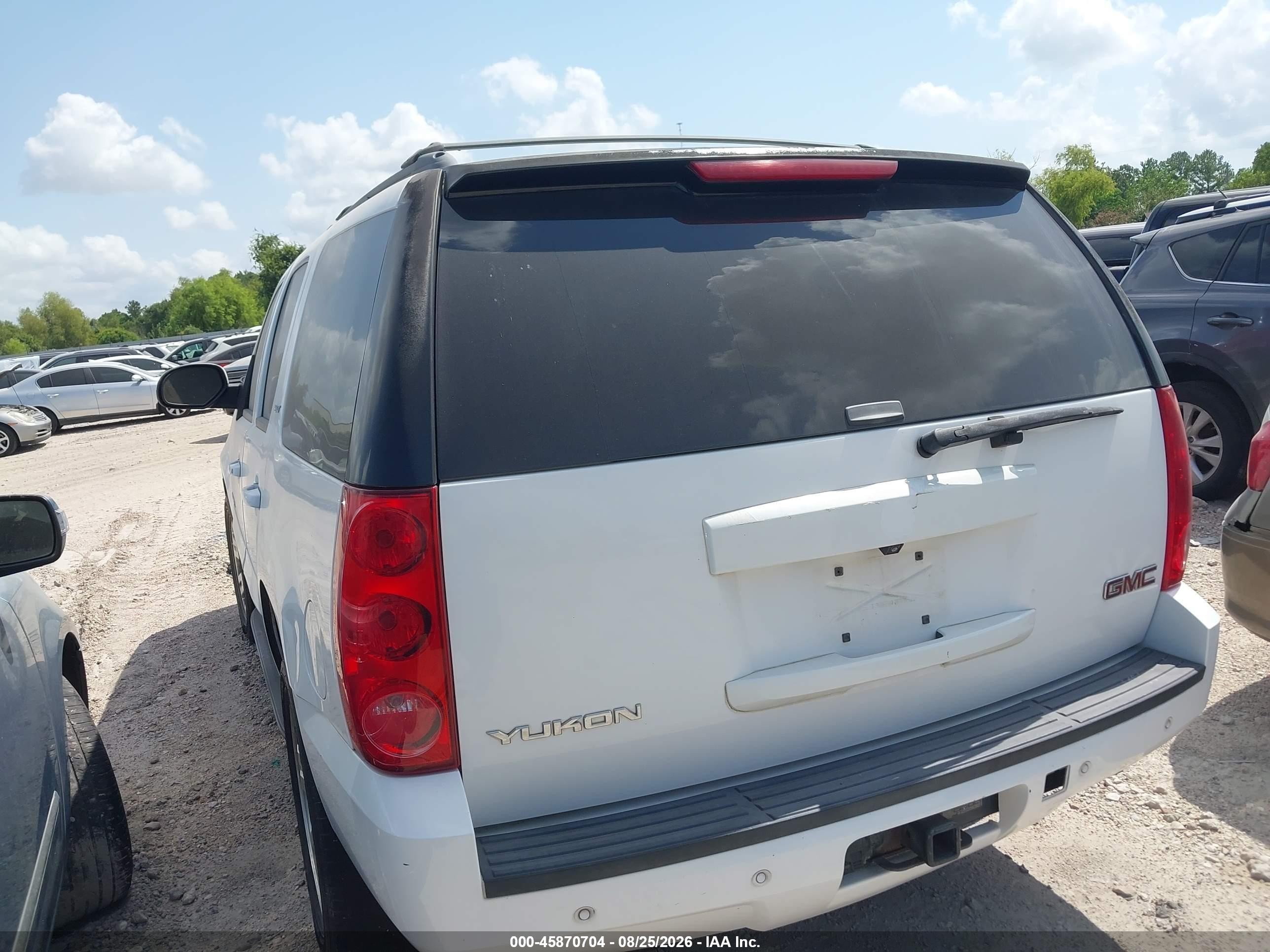 2009 Gmc Yukon Slt2 White vin: 1GKFC33J49R162265