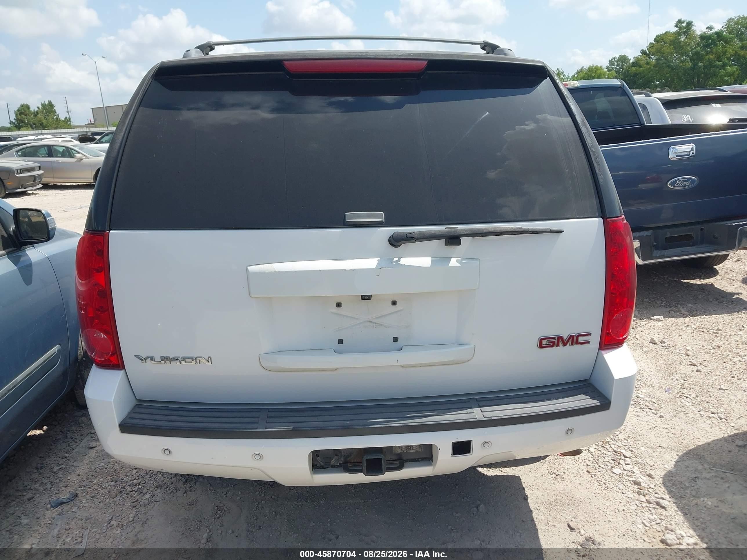 2009 Gmc Yukon Slt2 White vin: 1GKFC33J49R162265
