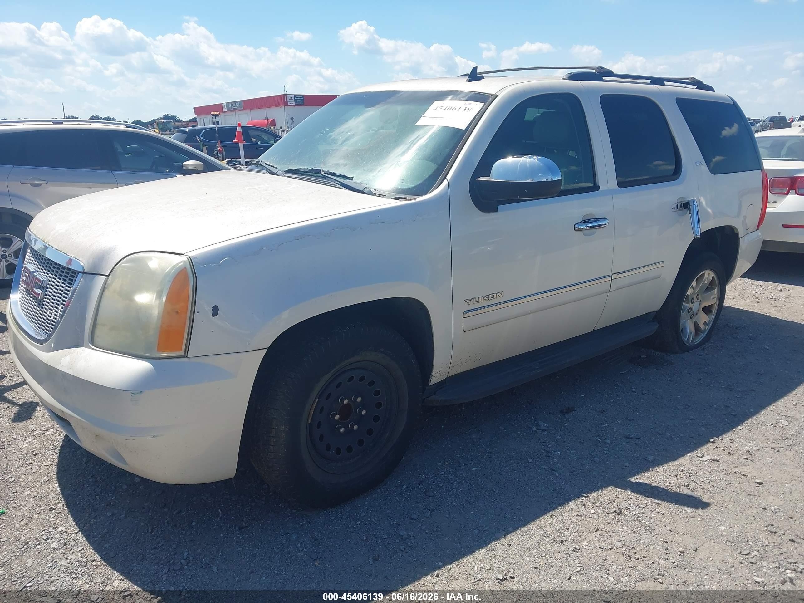 2009 Gmc Yukon Slt2 White vin: 1GKFC33JX9R299761