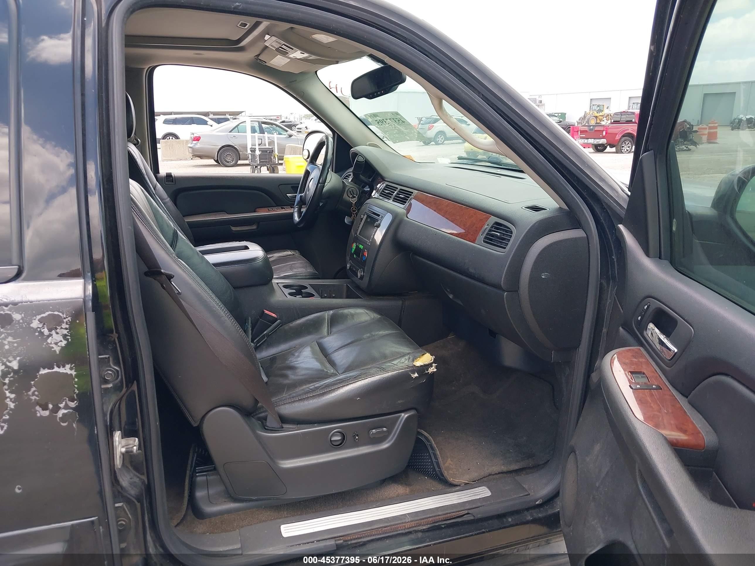 2009 Gmc Yukon Xl Slt W/4sb Black vin: 1GKFC36019J121982