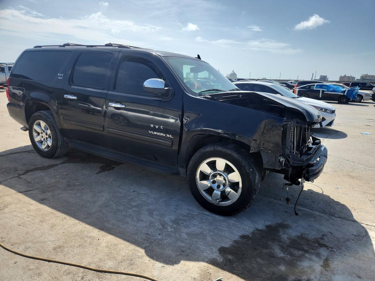 2009 Gmc Yukon Xl C1500 Slt Black vin: 1GKFC36069R300357