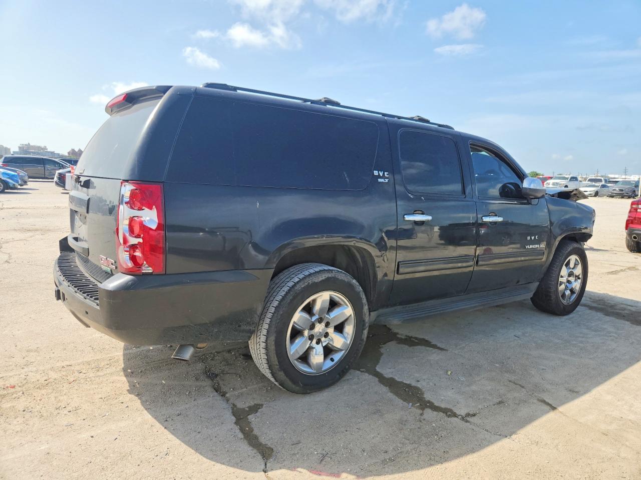 2009 Gmc Yukon Xl C1500 Slt Black vin: 1GKFC36069R300357