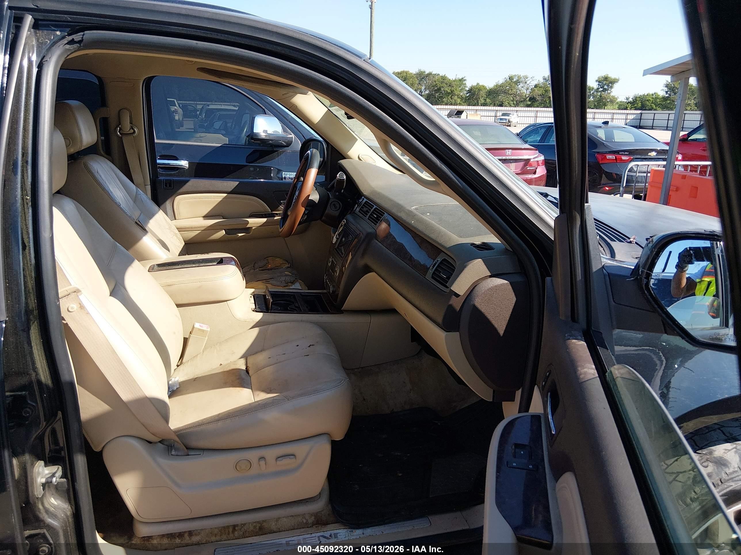 2008 Gmc Yukon Xl 1500 Denali Black vin: 1GKFC66868J168706