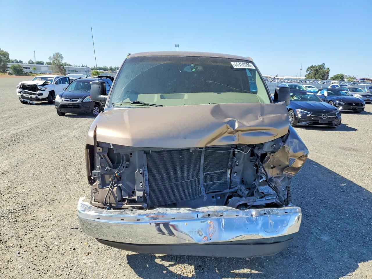 2004 Gmc Savana G1500 Желто-коричневый vin: 1GKFG15T041140679