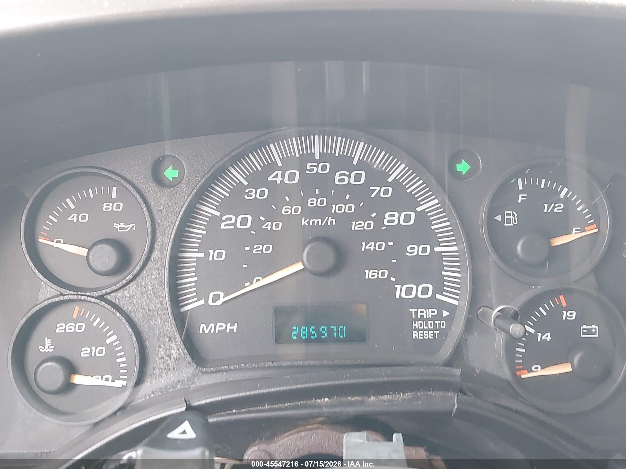 2005 Gmc Savana Passenger Standard Blue vin: 1GKFG15T451107721