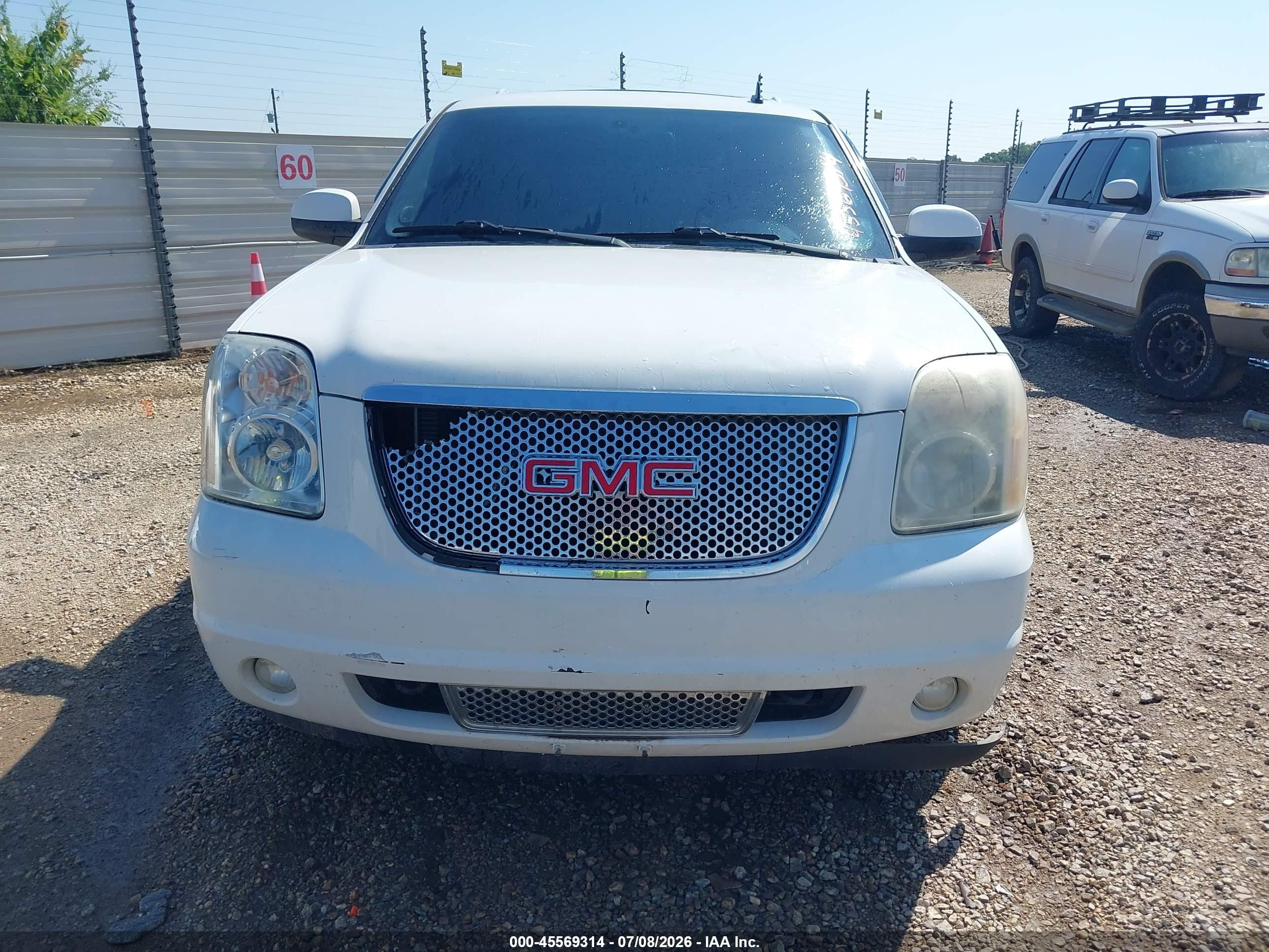 2009 Gmc Yukon Denali Denali White vin: 1GKFK03209R129824