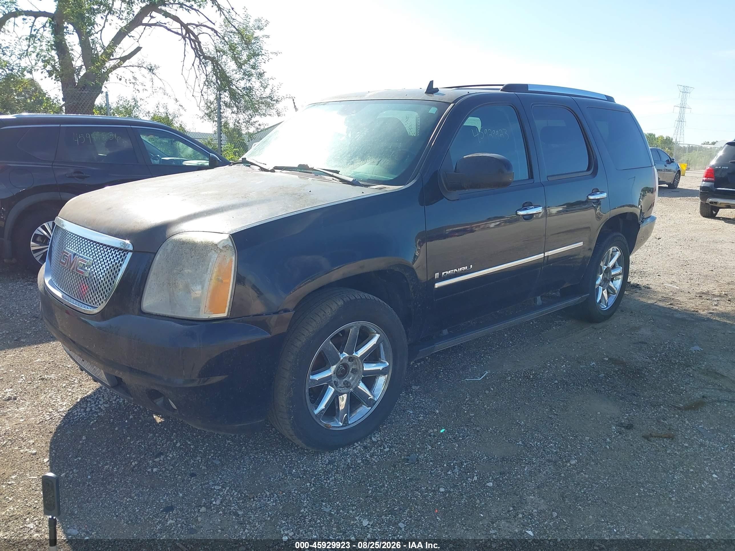 2009 Gmc Yukon Denali Denali Black vin: 1GKFK03219J107944