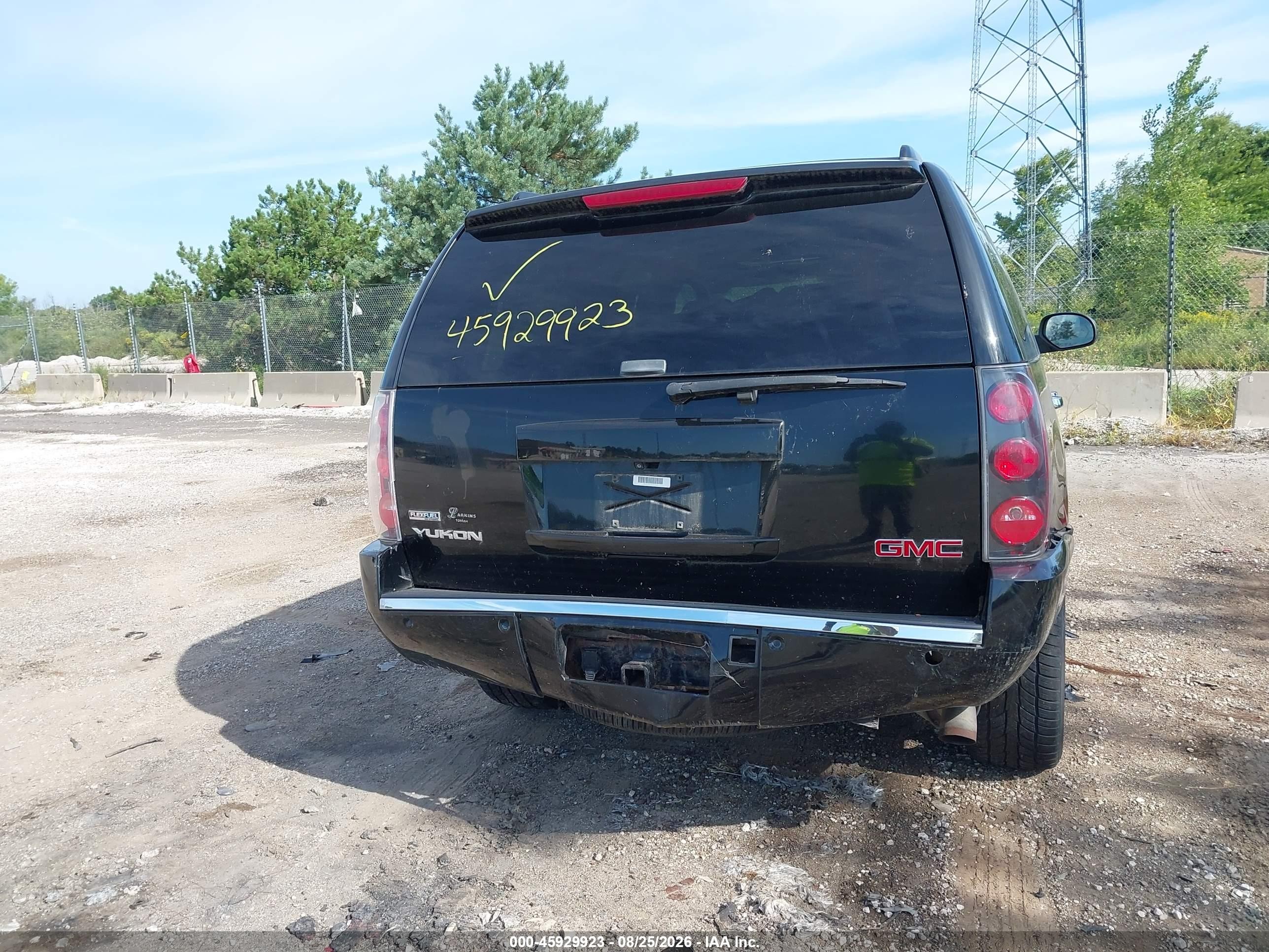 2009 Gmc Yukon Denali Denali Black vin: 1GKFK03219J107944