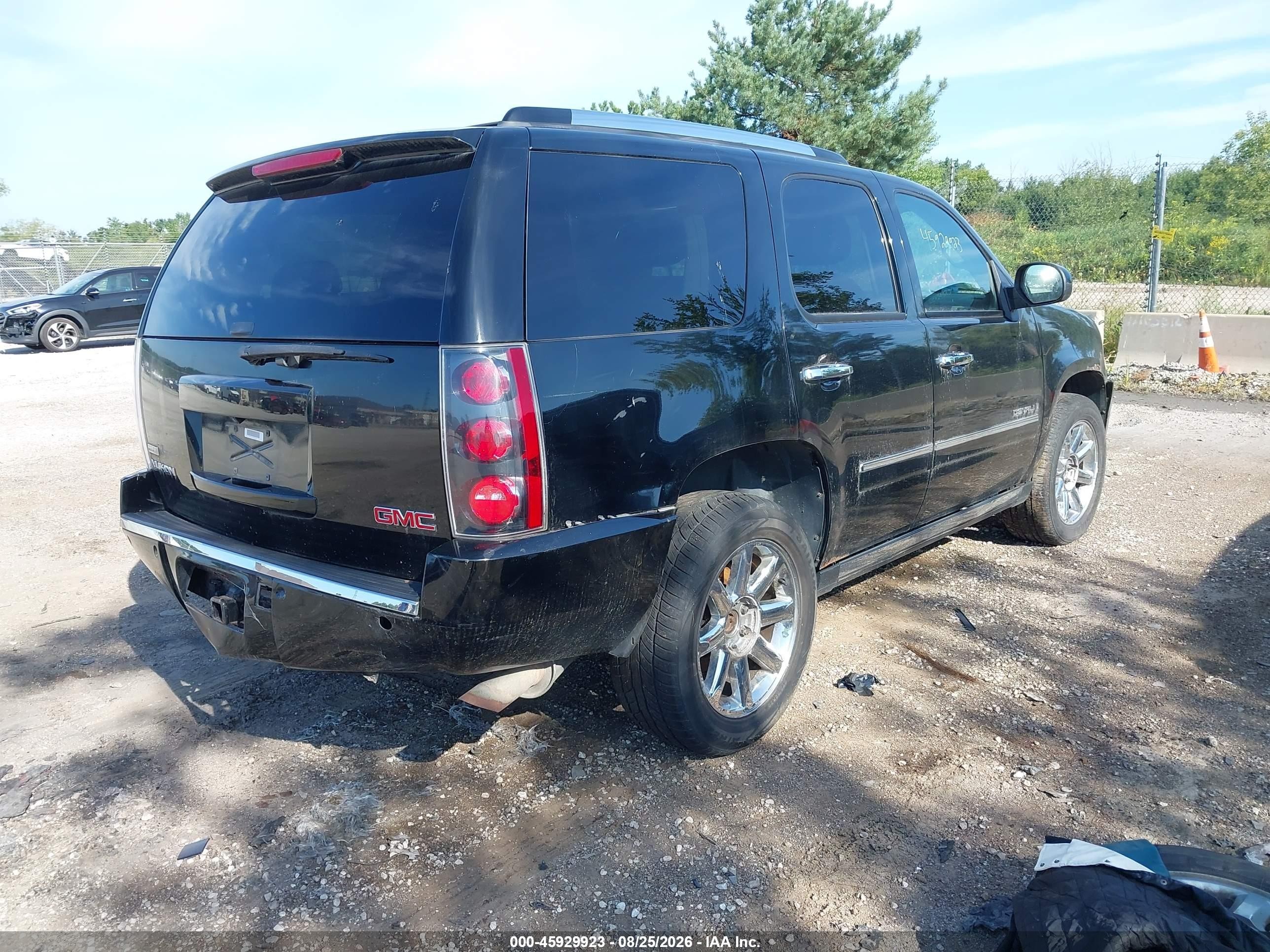 2009 Gmc Yukon Denali Denali Black vin: 1GKFK03219J107944