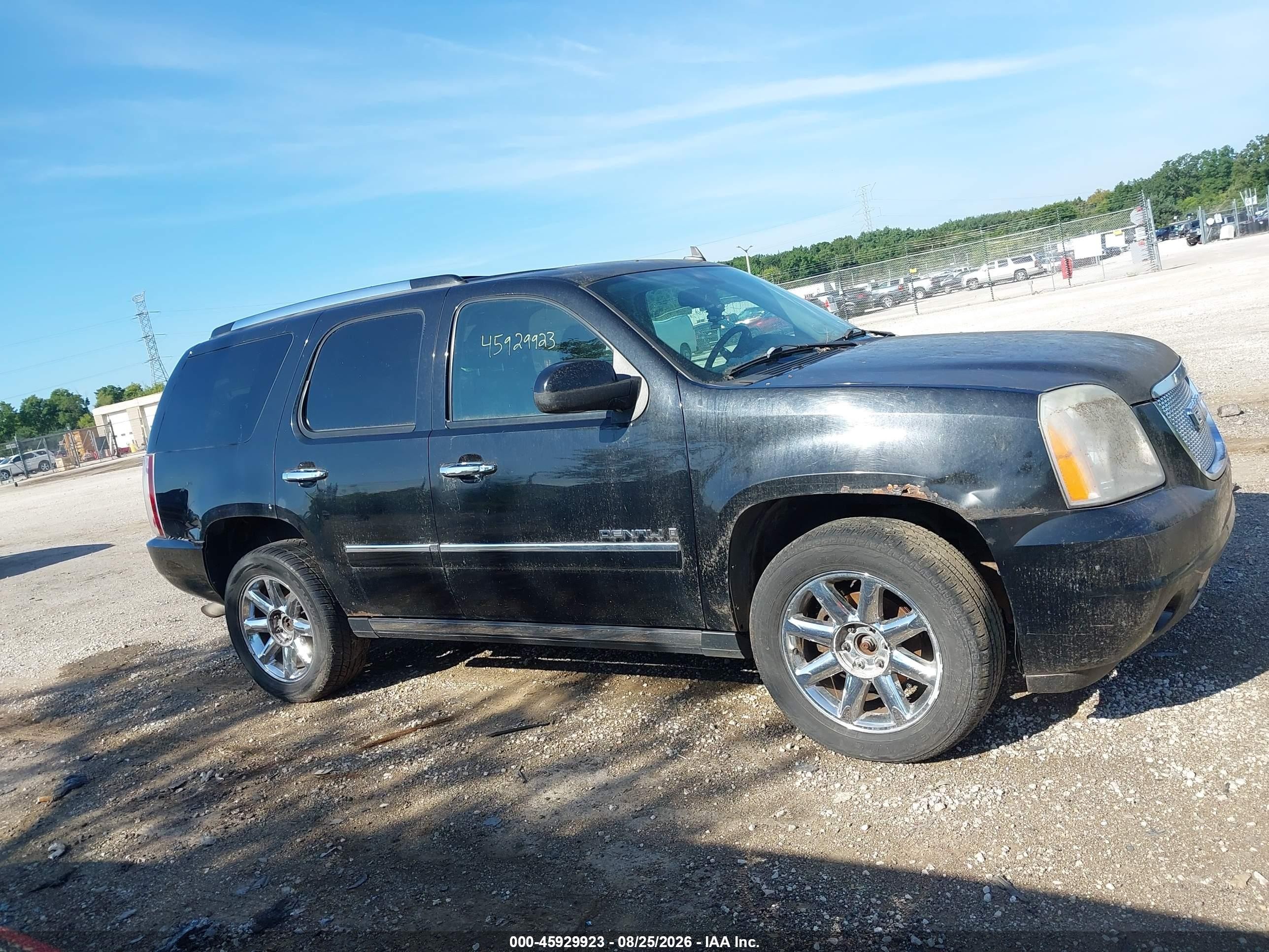 2009 Gmc Yukon Denali Denali Black vin: 1GKFK03219J107944