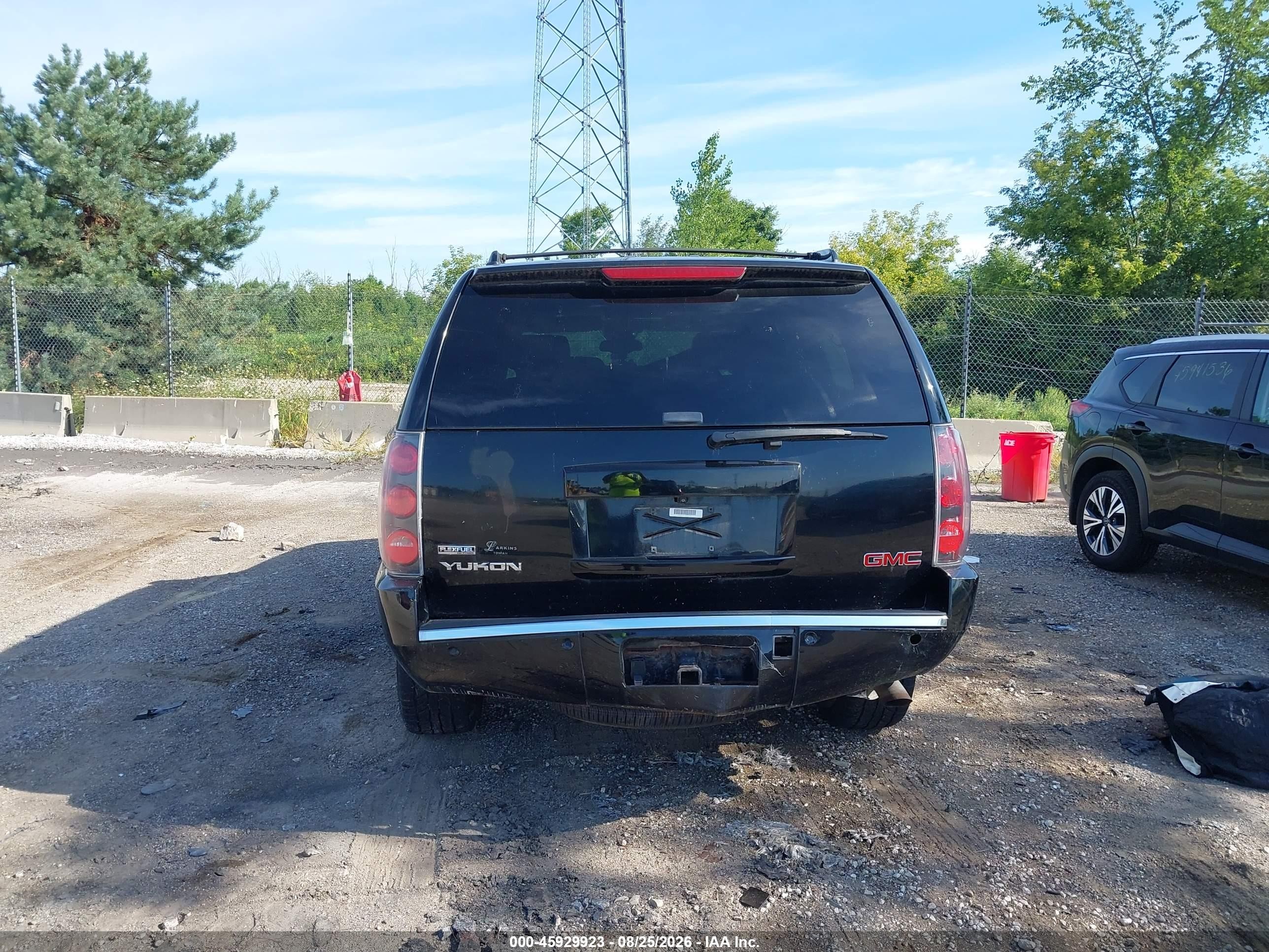 2009 Gmc Yukon Denali Denali Black vin: 1GKFK03219J107944