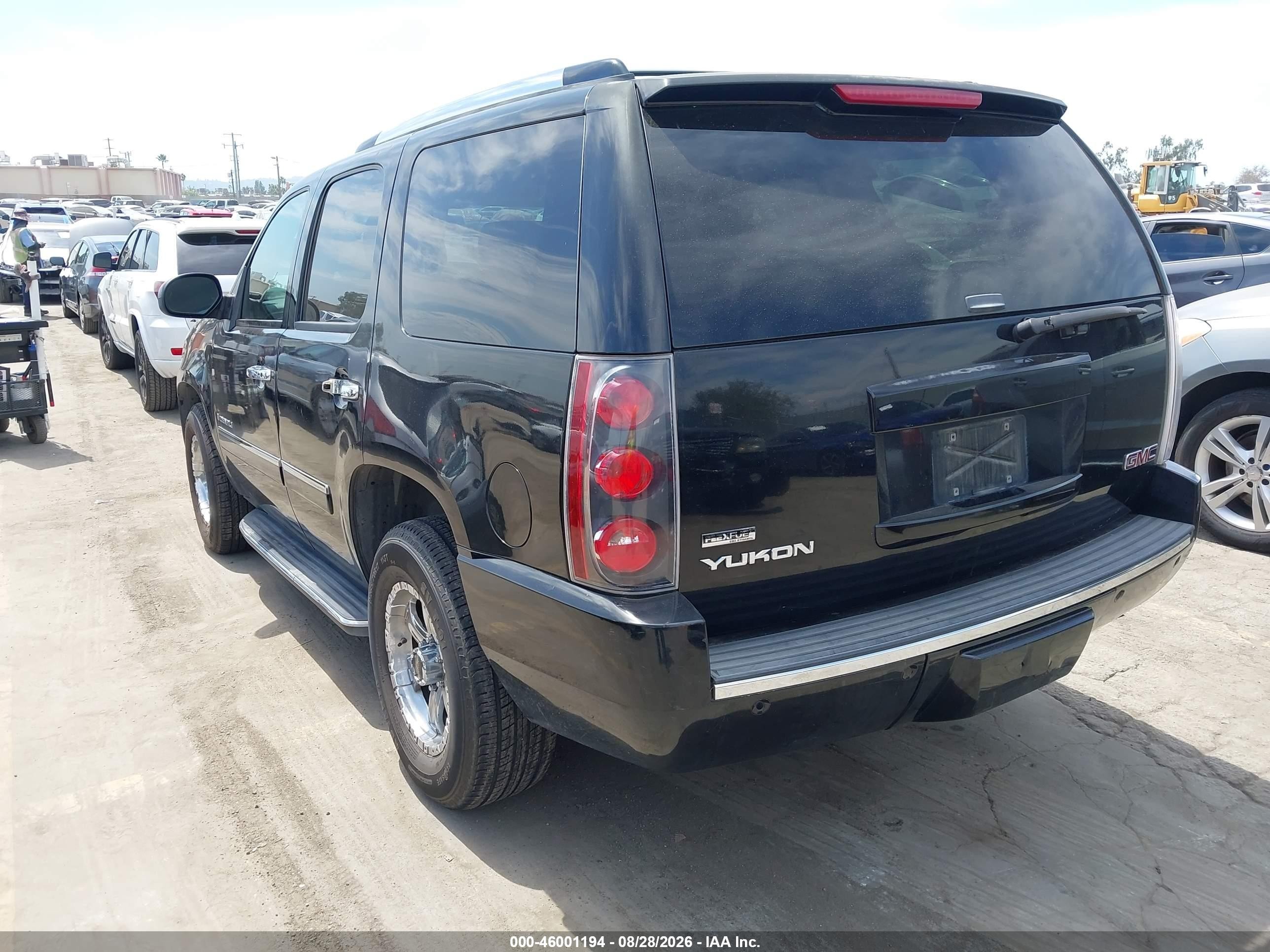 2009 Gmc Yukon Denali Черный vin: 1GKFK03249R177861