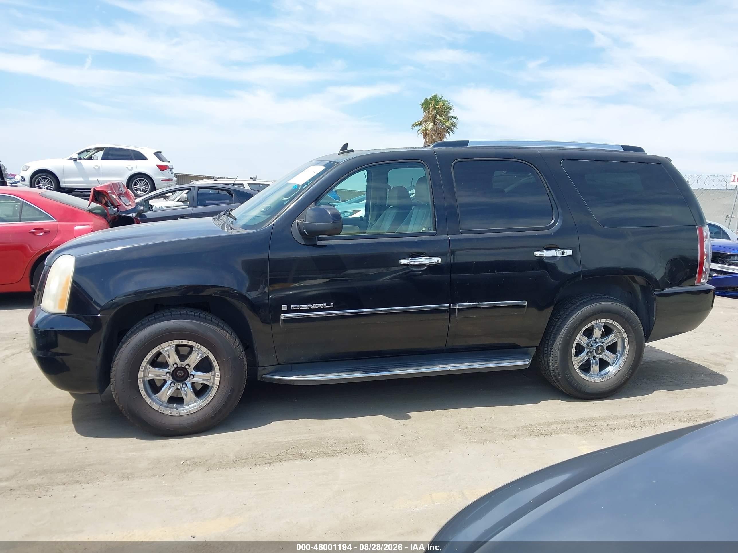 2009 Gmc Yukon Denali Черный vin: 1GKFK03249R177861