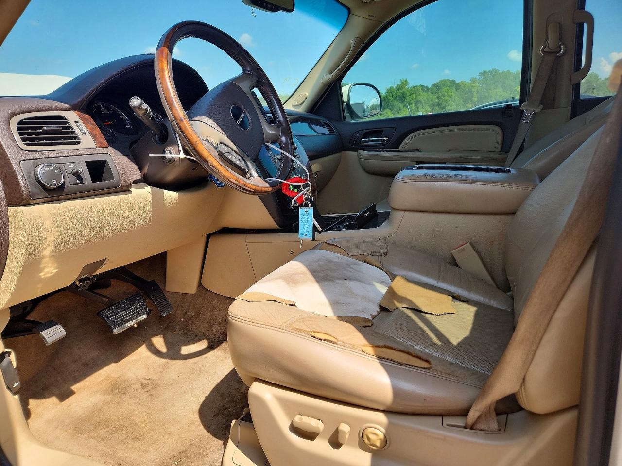 2009 Gmc Yukon Denali Cream vin: 1GKFK03259R239199