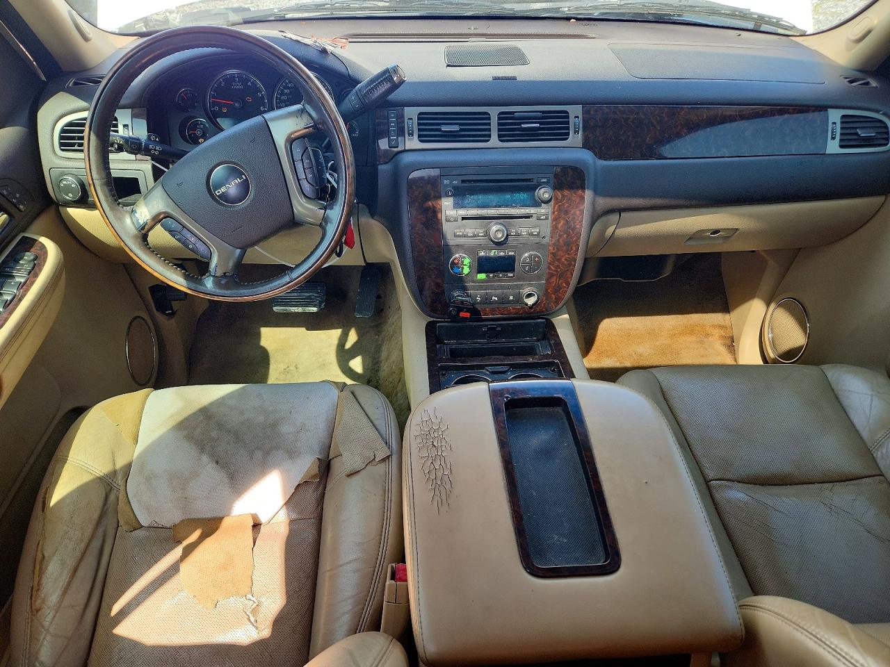 2009 Gmc Yukon Denali Cream vin: 1GKFK03259R239199