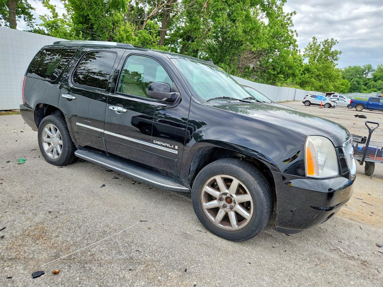 2009 Gmc Yukon Denali Black vin: 1GKFK03269R208169