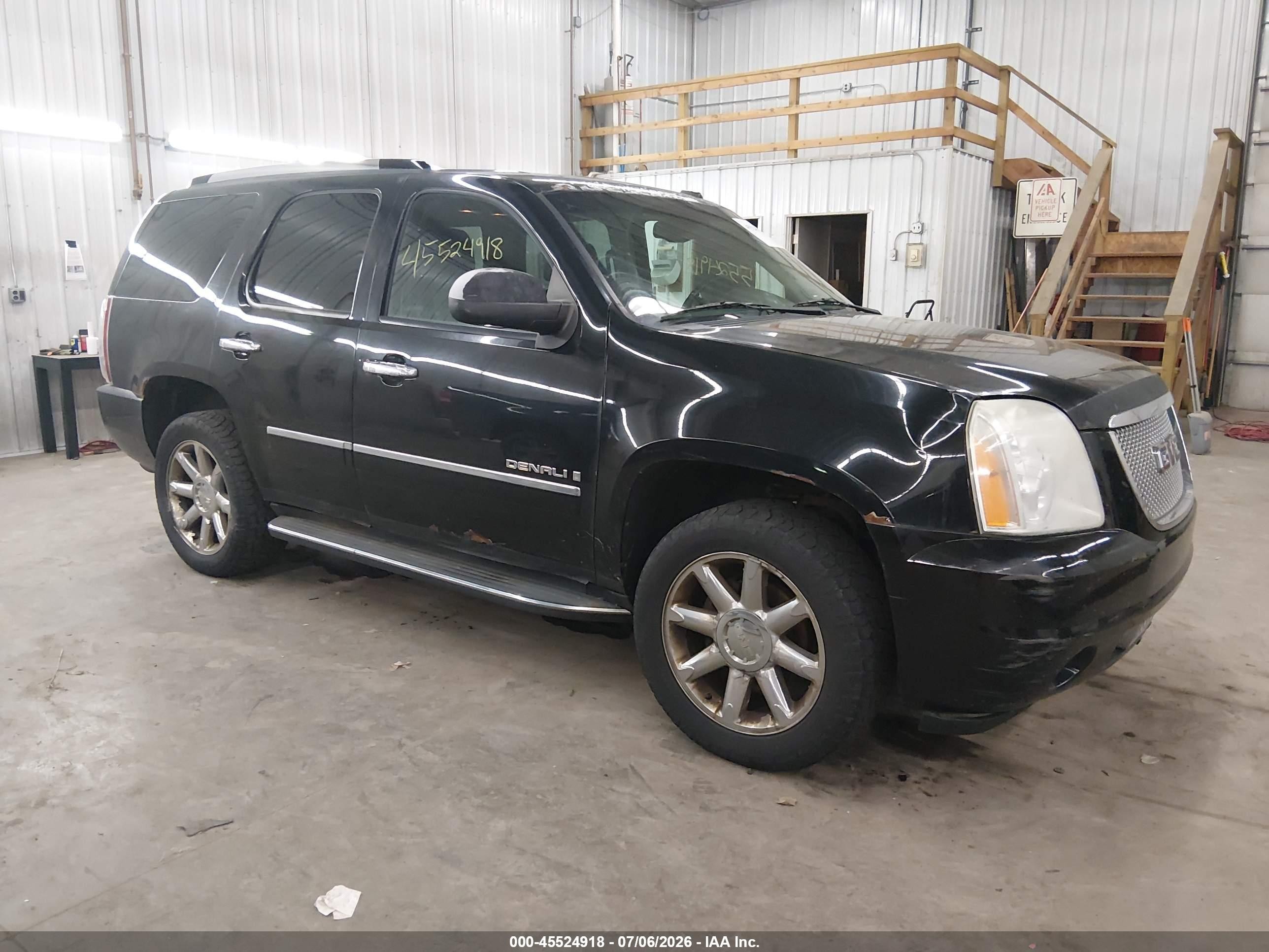 2009 Gmc Yukon Denali Denali Black vin: 1GKFK03289R253968