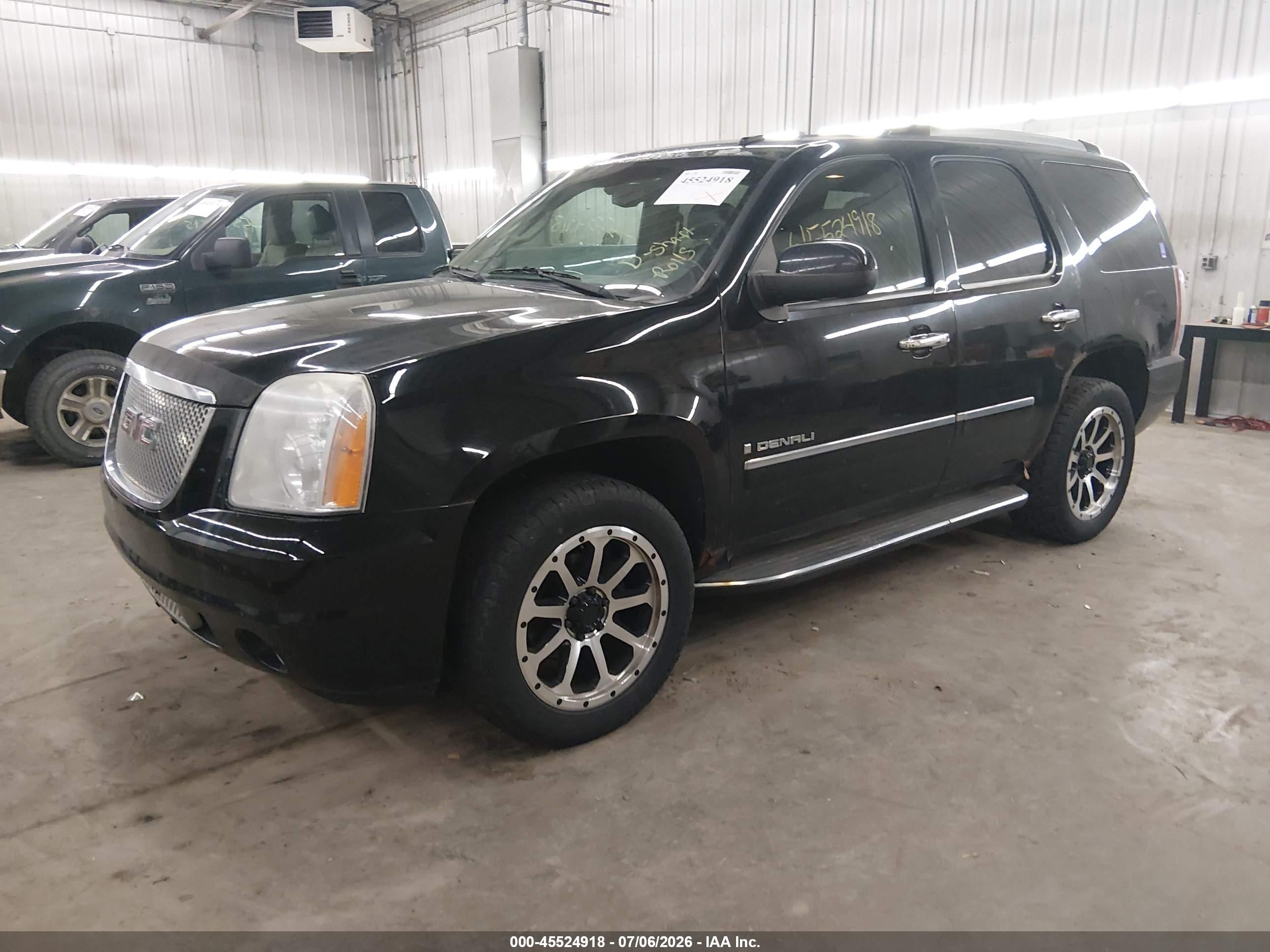 2009 Gmc Yukon Denali Denali Black vin: 1GKFK03289R253968