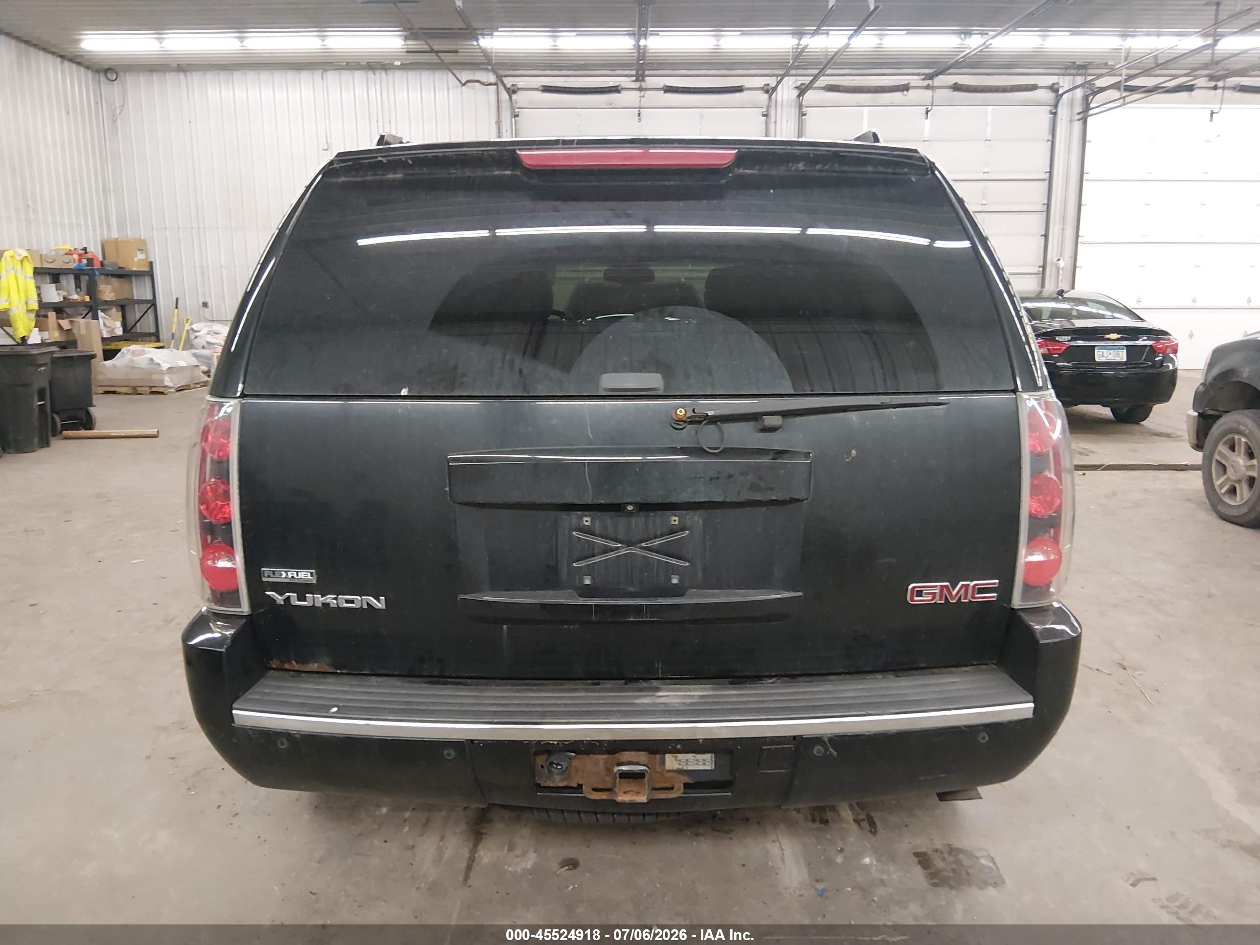 2009 Gmc Yukon Denali Denali Black vin: 1GKFK03289R253968