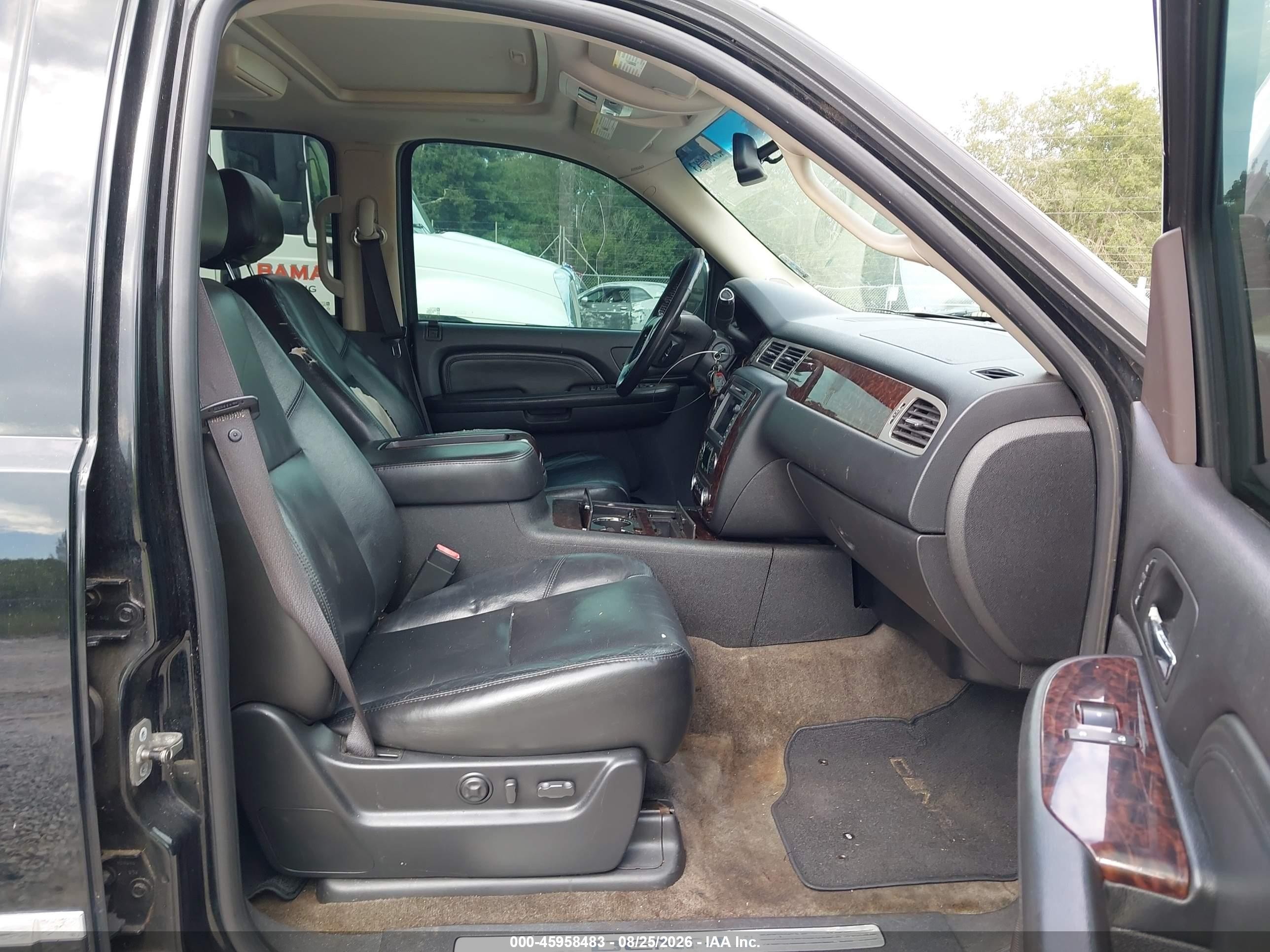 2009 Gmc Yukon Denali Black vin: 1GKFK03289R260547