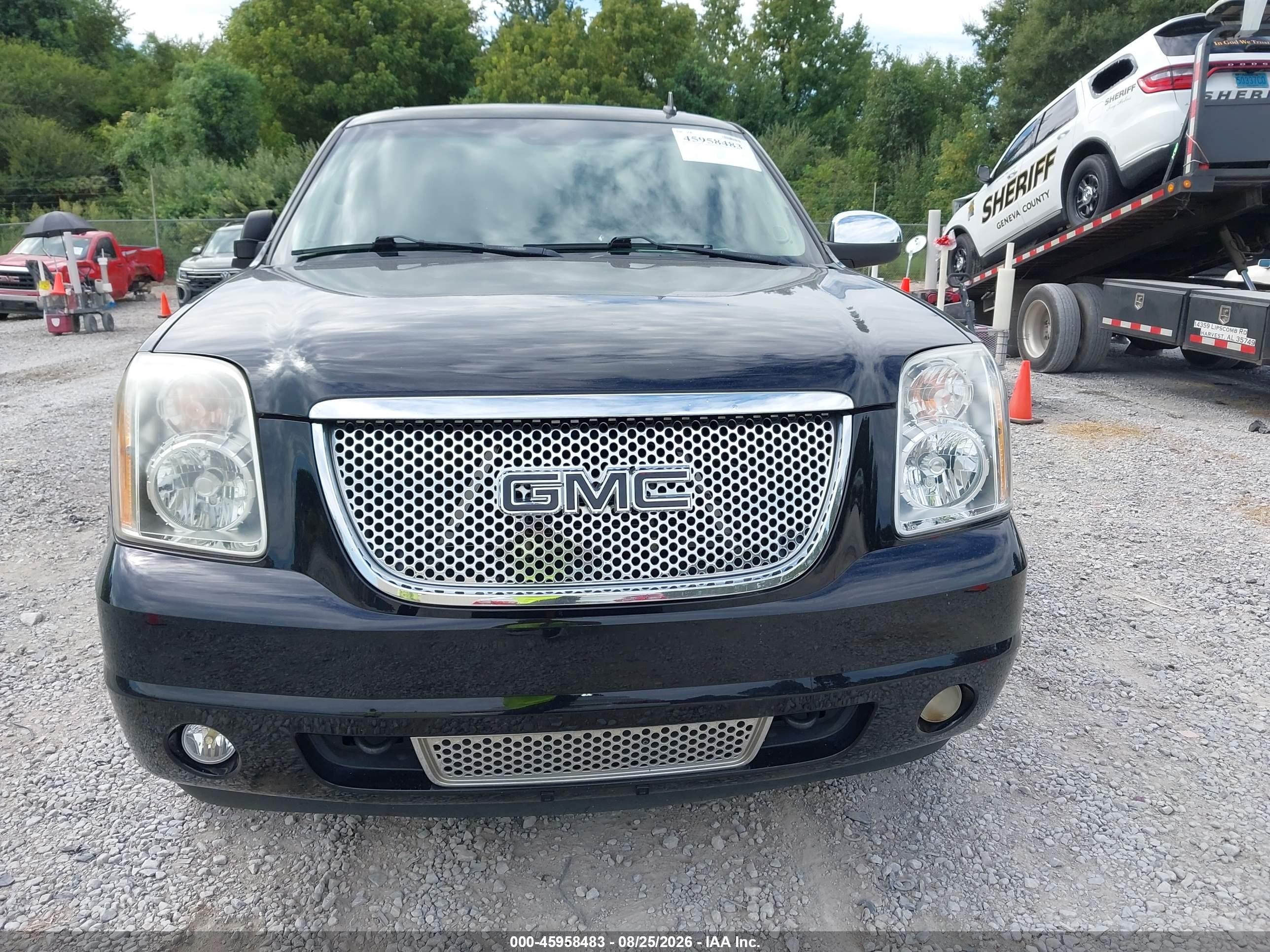 2009 Gmc Yukon Denali Black vin: 1GKFK03289R260547