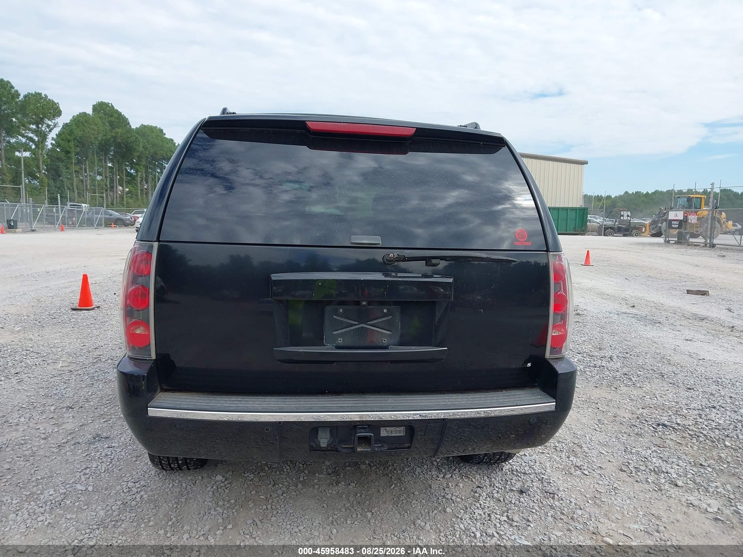 2009 Gmc Yukon Denali Black vin: 1GKFK03289R260547