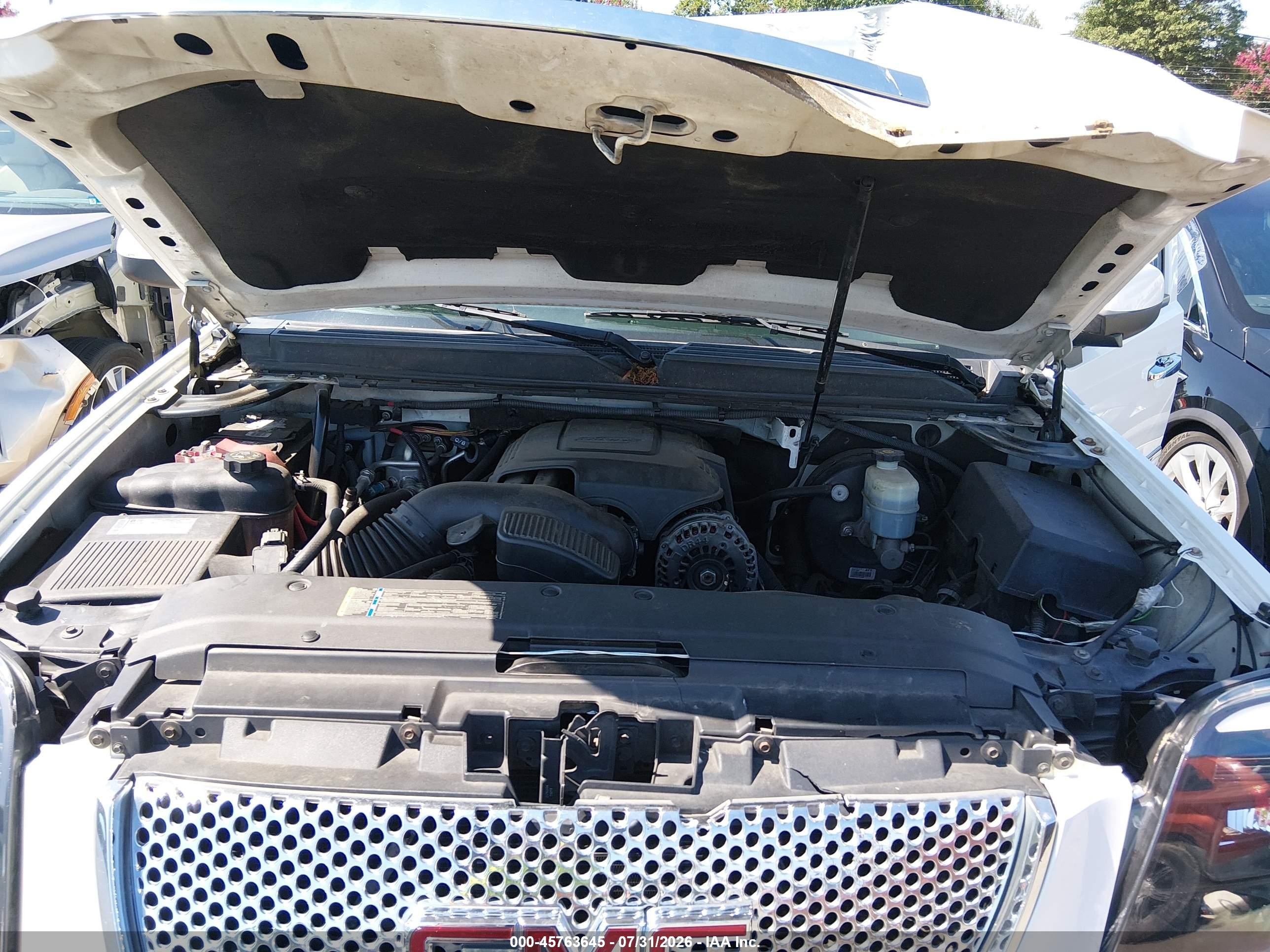 2009 Gmc Yukon Denali Denali White vin: 1GKFK03289R298070