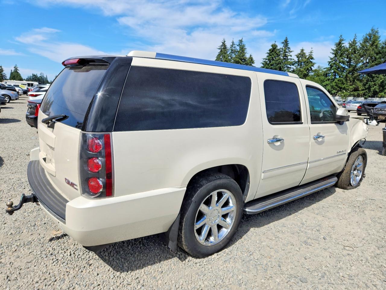 2009 Gmc Yukon Xl Denali White vin: 1GKFK06209R209541