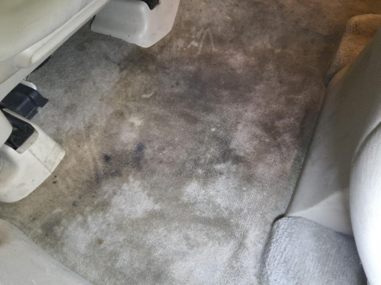 2009 Gmc Yukon Xl Denali White vin: 1GKFK06219J112962 Damage: Left Rear Carpet, Stained, Permanent