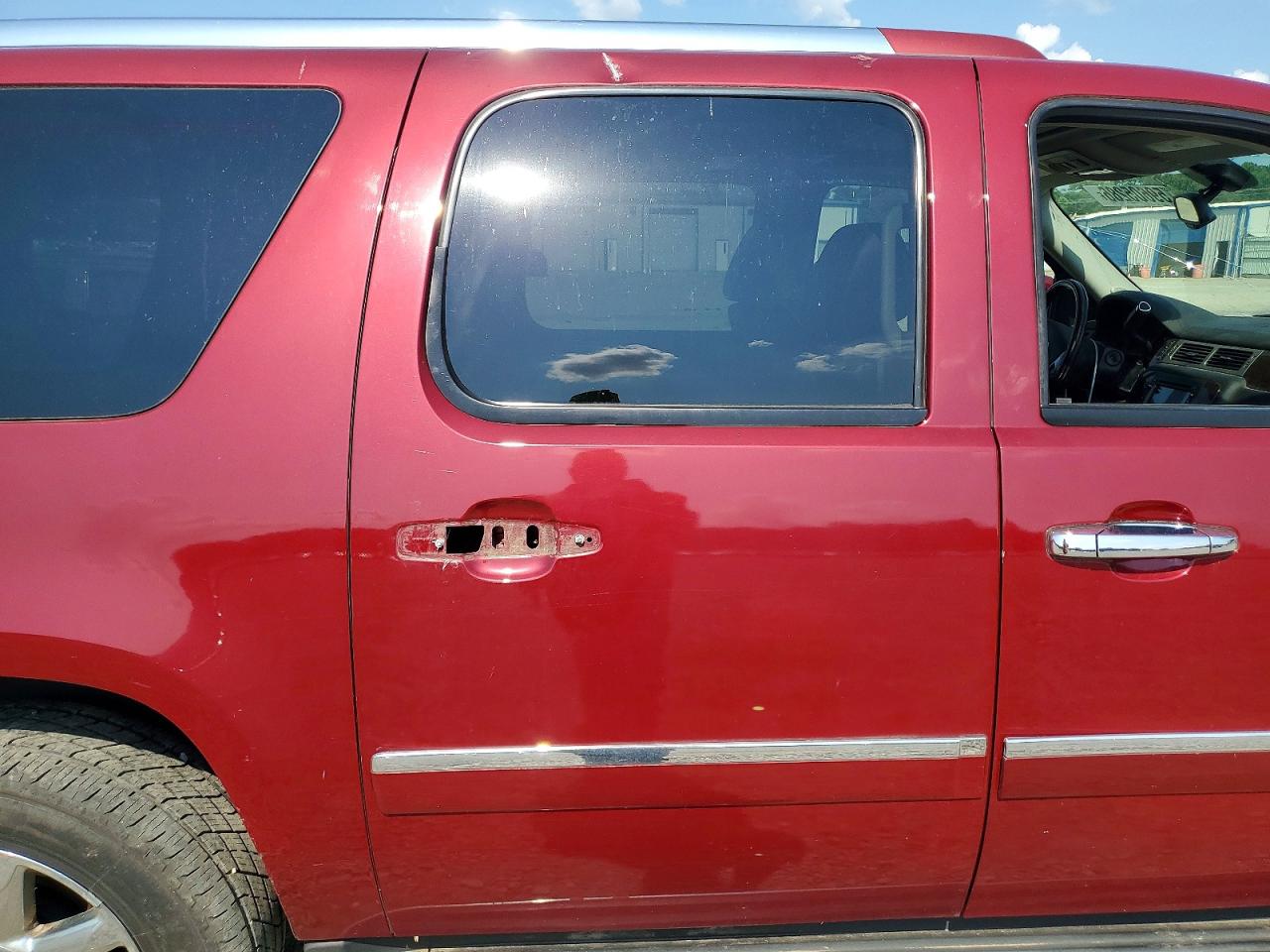2009 Gmc Yukon Xl Denali Burgundy vin: 1GKFK06249J122157