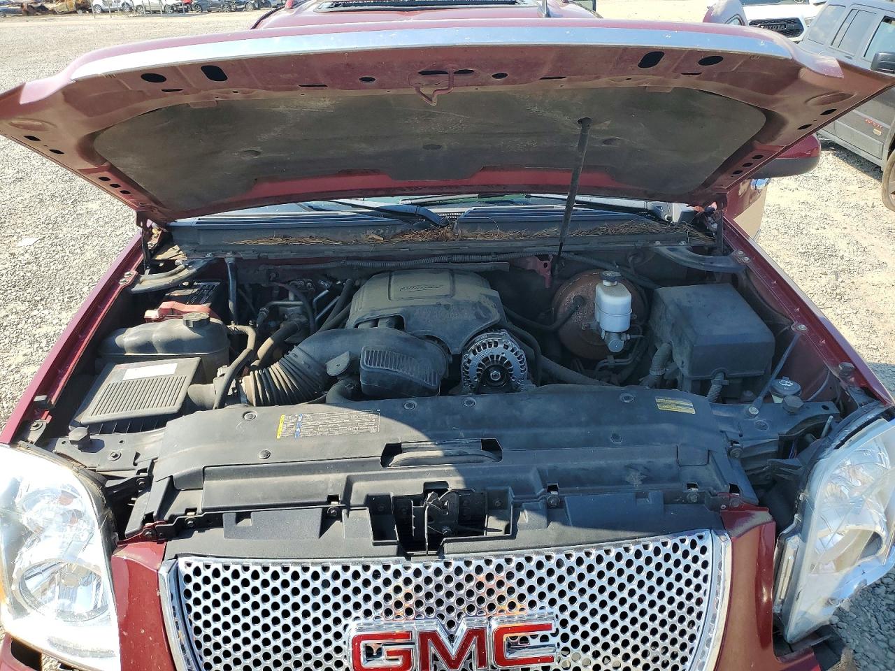 2009 Gmc Yukon Xl Denali Burgundy vin: 1GKFK06249J122157