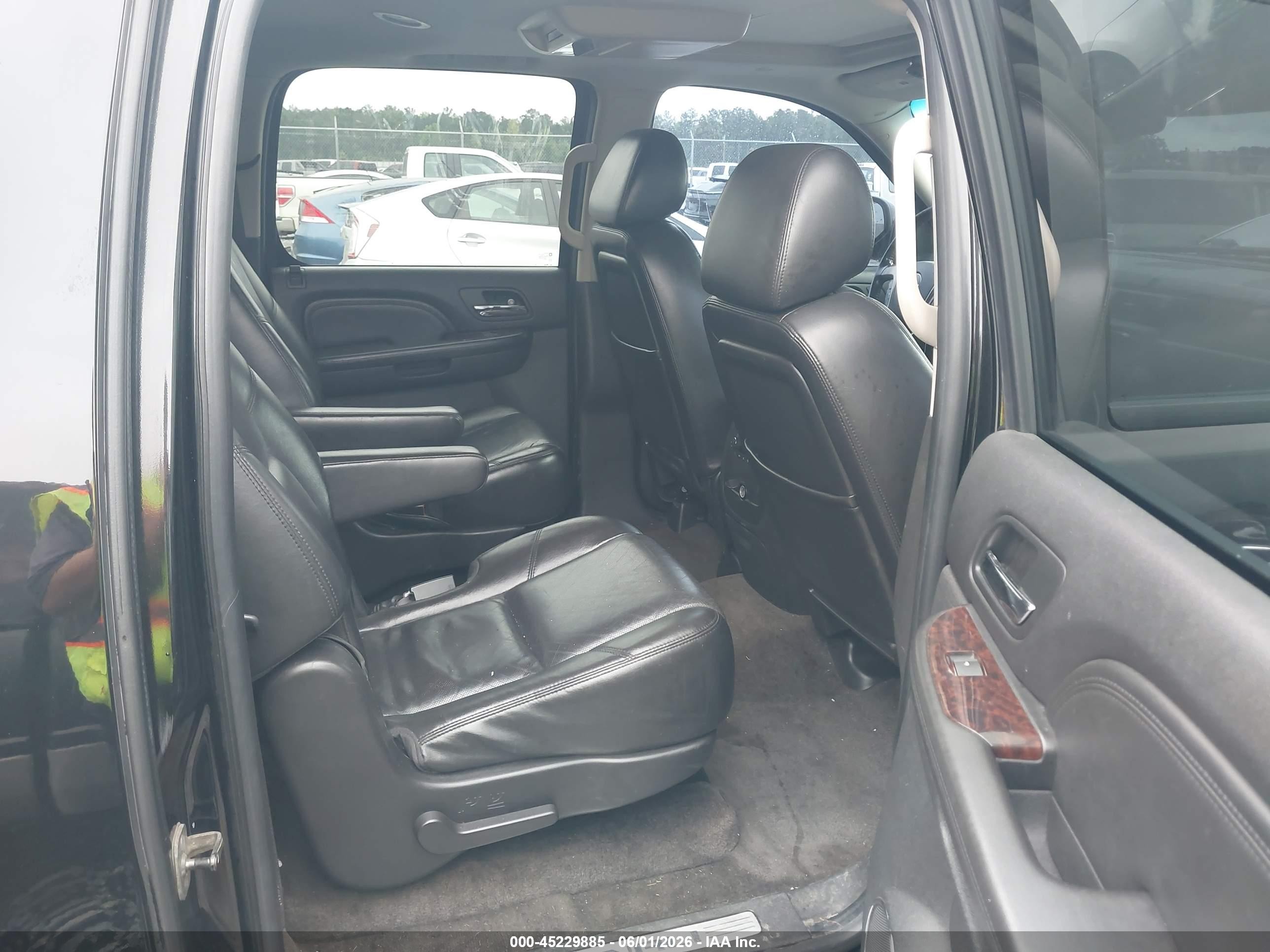 2009 Gmc Yukon Xl 1500 Denali Black vin: 1GKFK06269R240163
