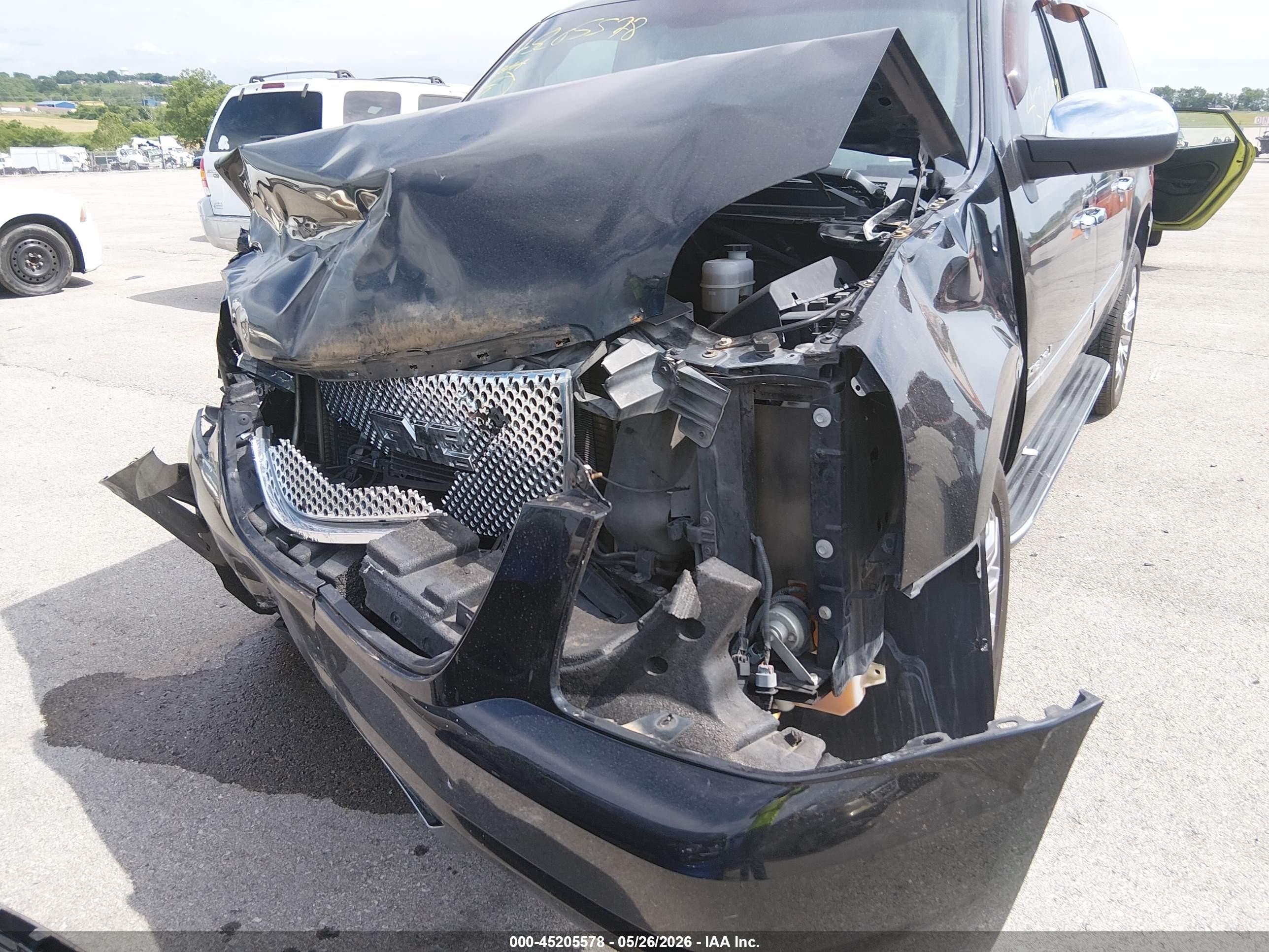 2009 Gmc Yukon Xl 1500 Denali Black vin: 1GKFK062X9R155276