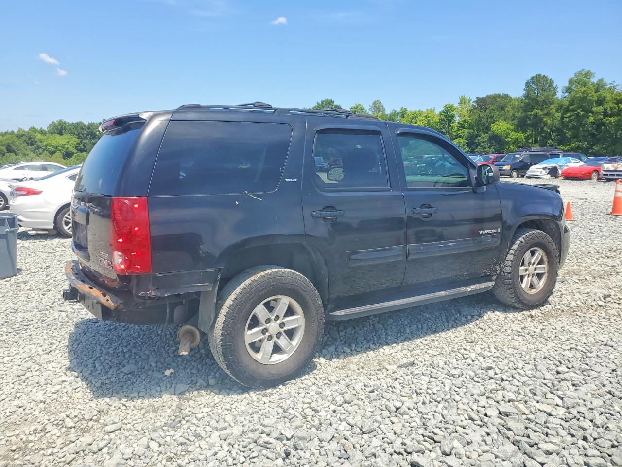 2007 Gmc Yukon Black vin: 1GKFK13007R166566