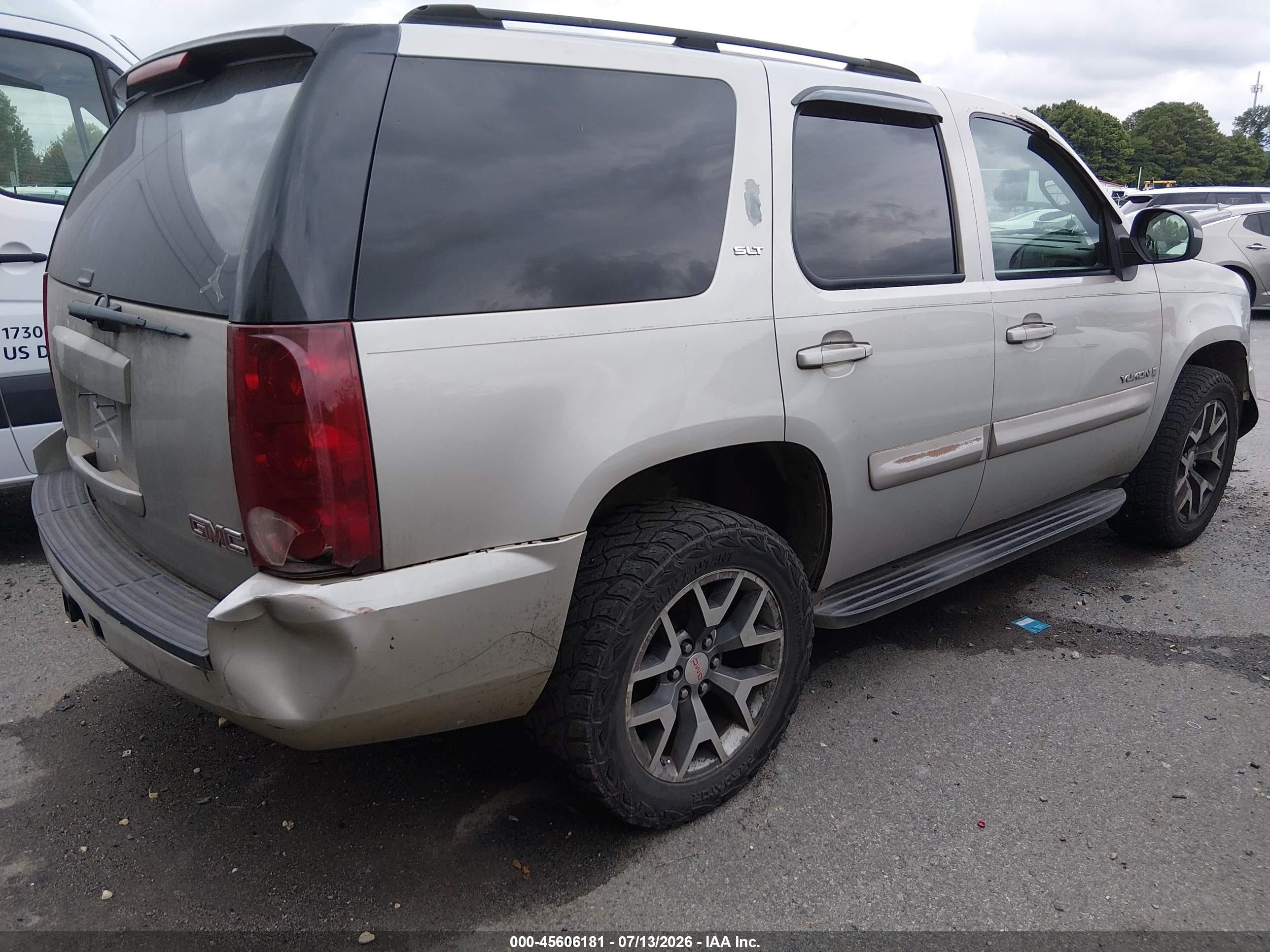 2007 Gmc Yukon Slt Tan vin: 1GKFK13007R168737