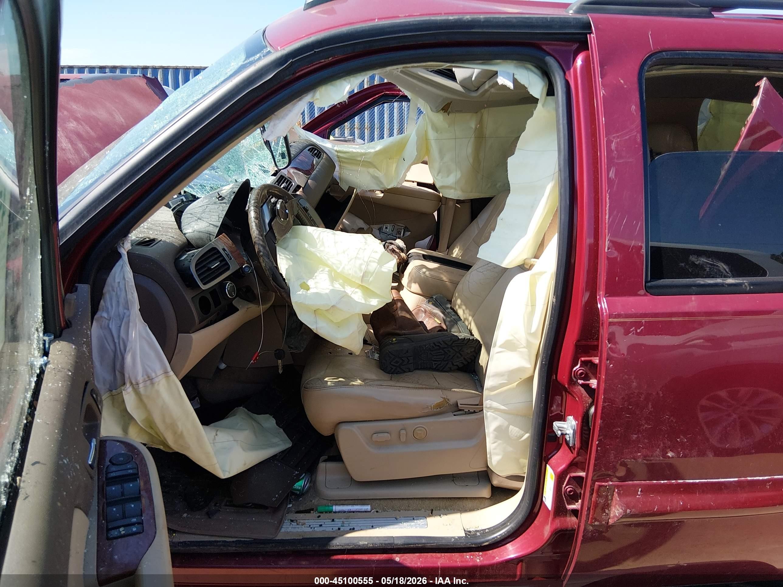 2007 Gmc Yukon Slt Burgundy vin: 1GKFK13007R187966