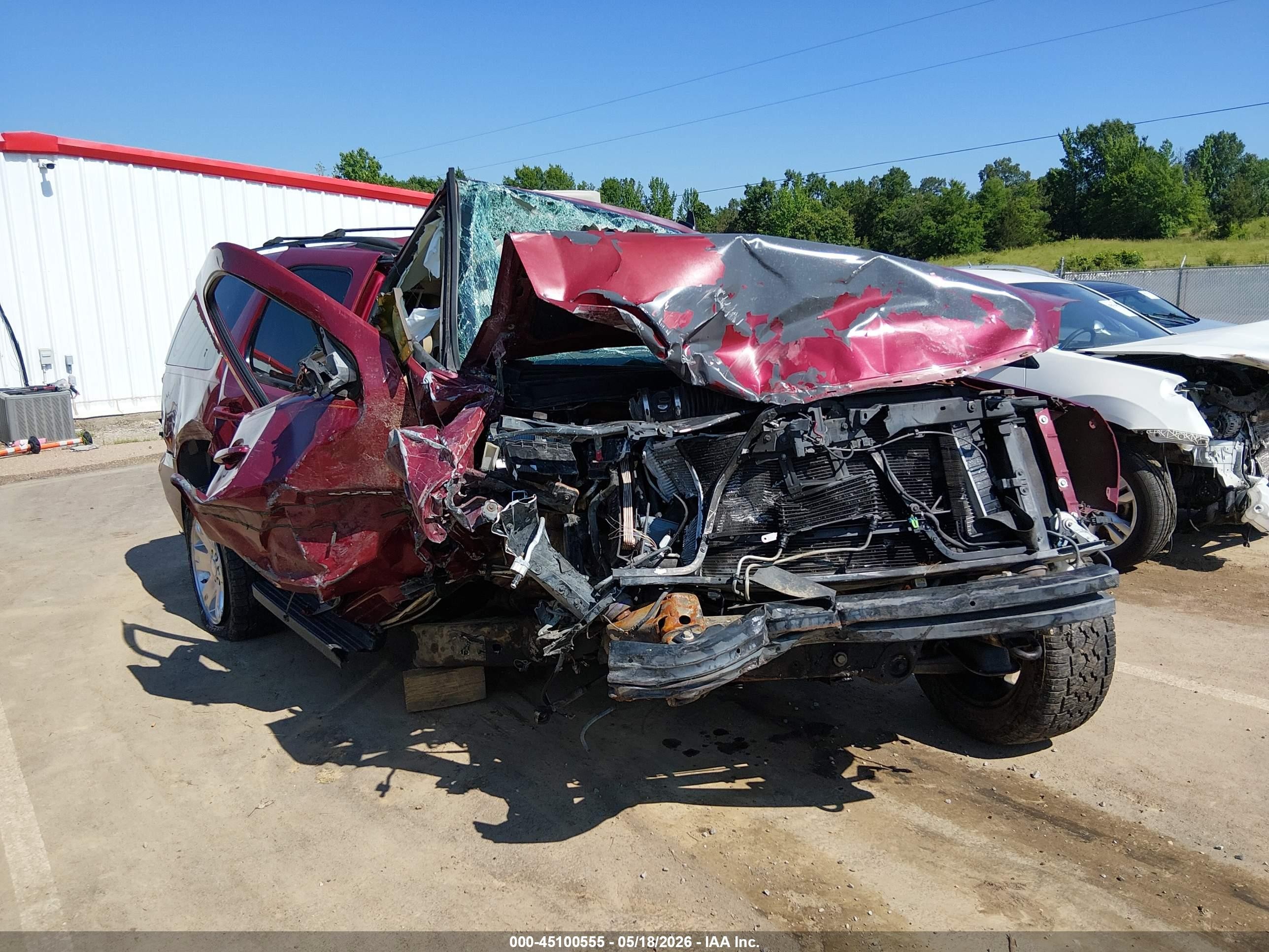 2007 Gmc Yukon Slt Burgundy vin: 1GKFK13007R187966