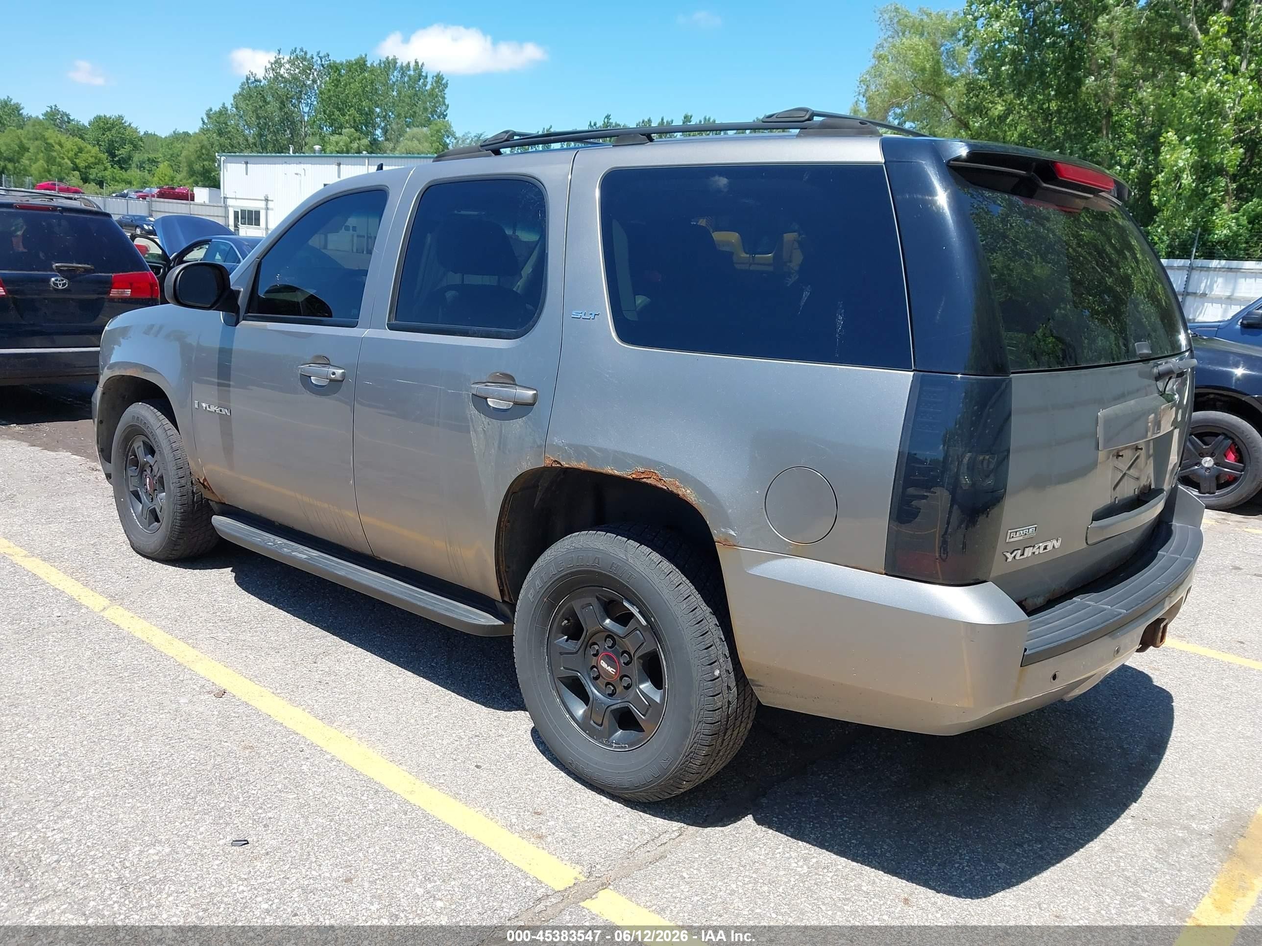2007 Gmc Yukon Sle/slt Tan vin: 1GKFK13007R243582