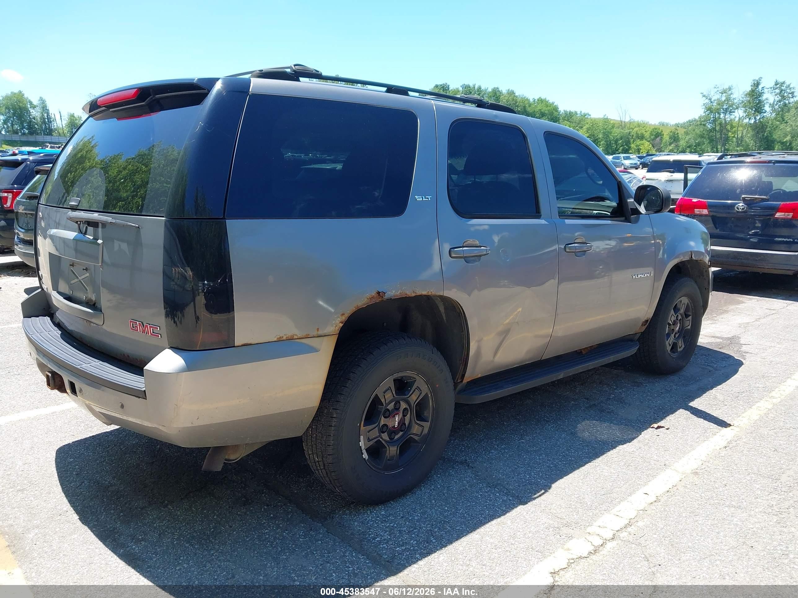 2007 Gmc Yukon Sle/slt Tan vin: 1GKFK13007R243582