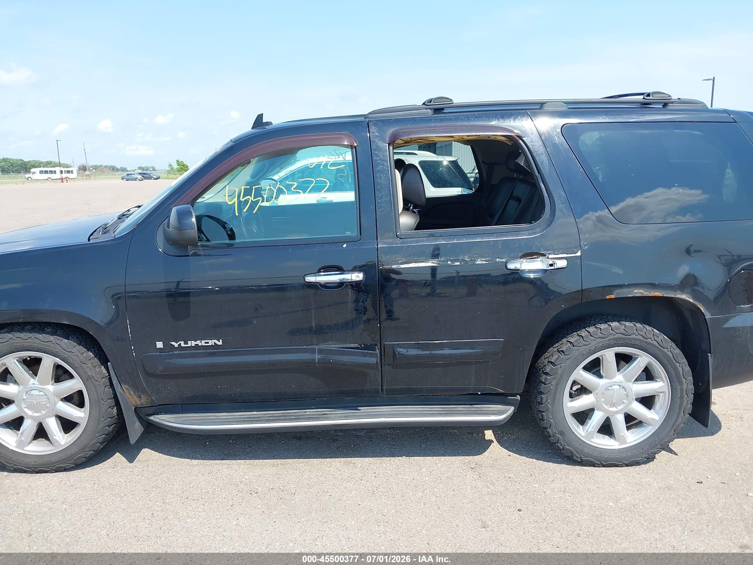2008 Gmc Yukon Slt Black vin: 1GKFK13008R145105
