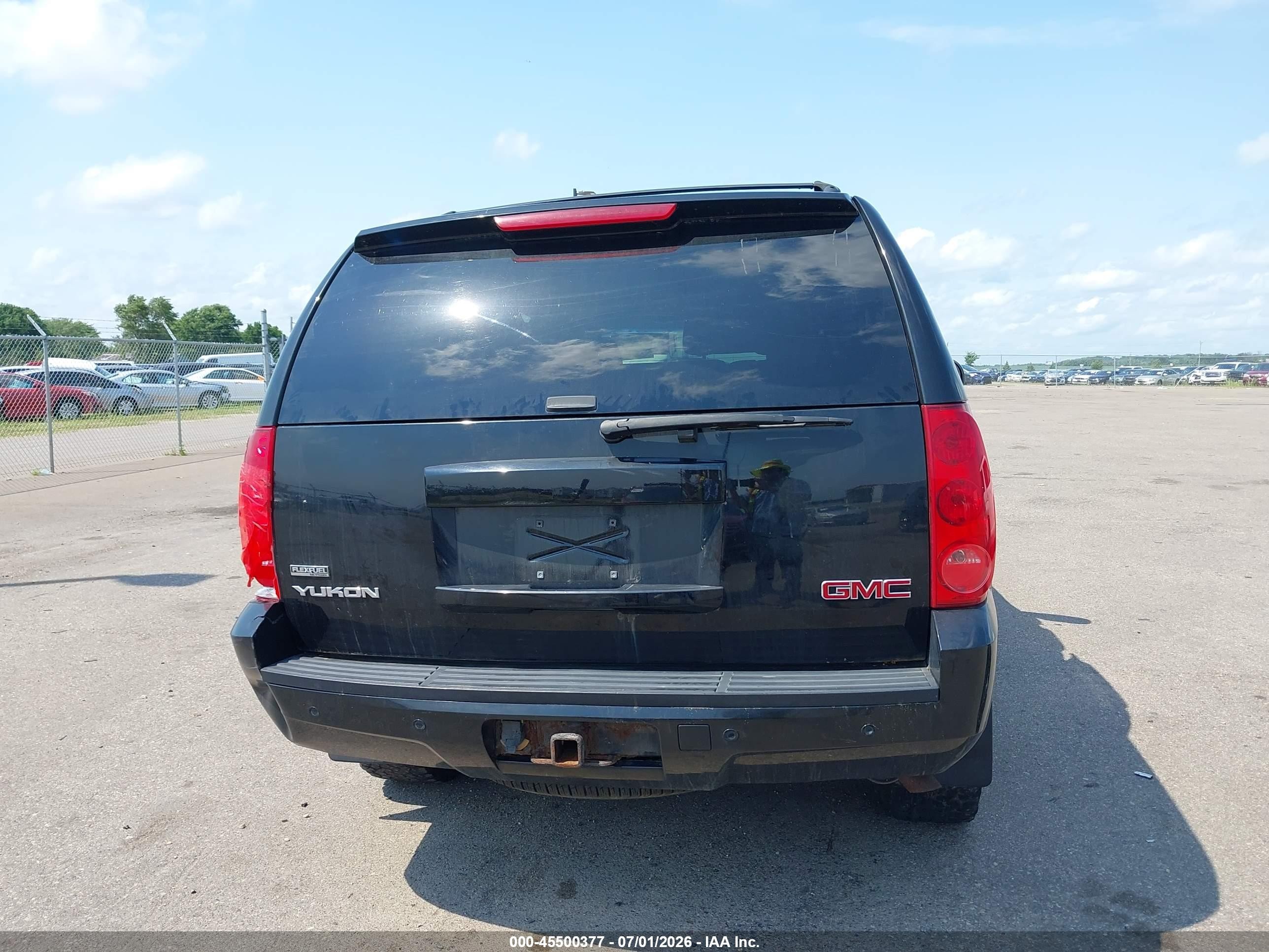 2008 Gmc Yukon Slt Black vin: 1GKFK13008R145105