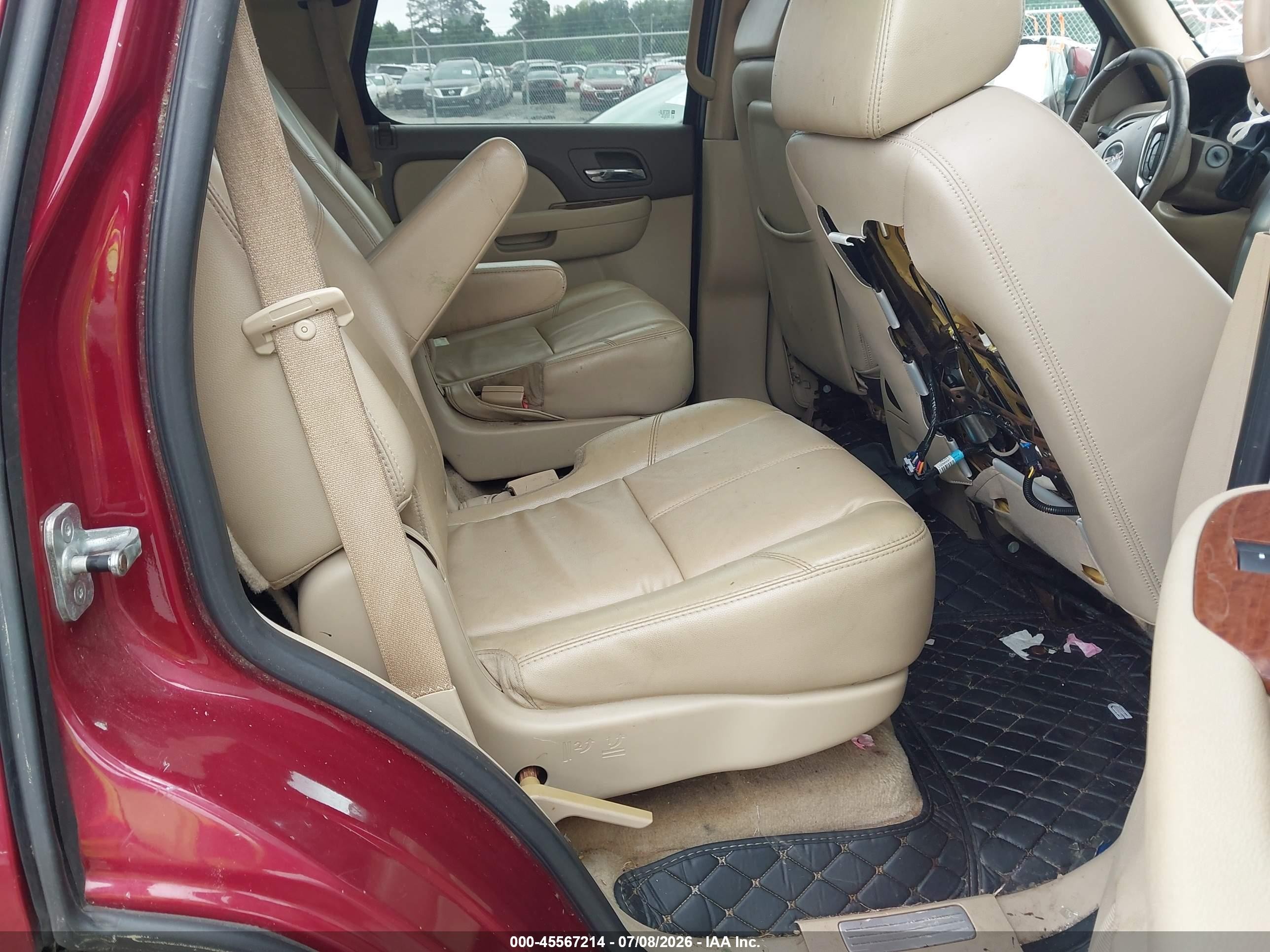 2007 Gmc Yukon Slt Red vin: 1GKFK13017J145322