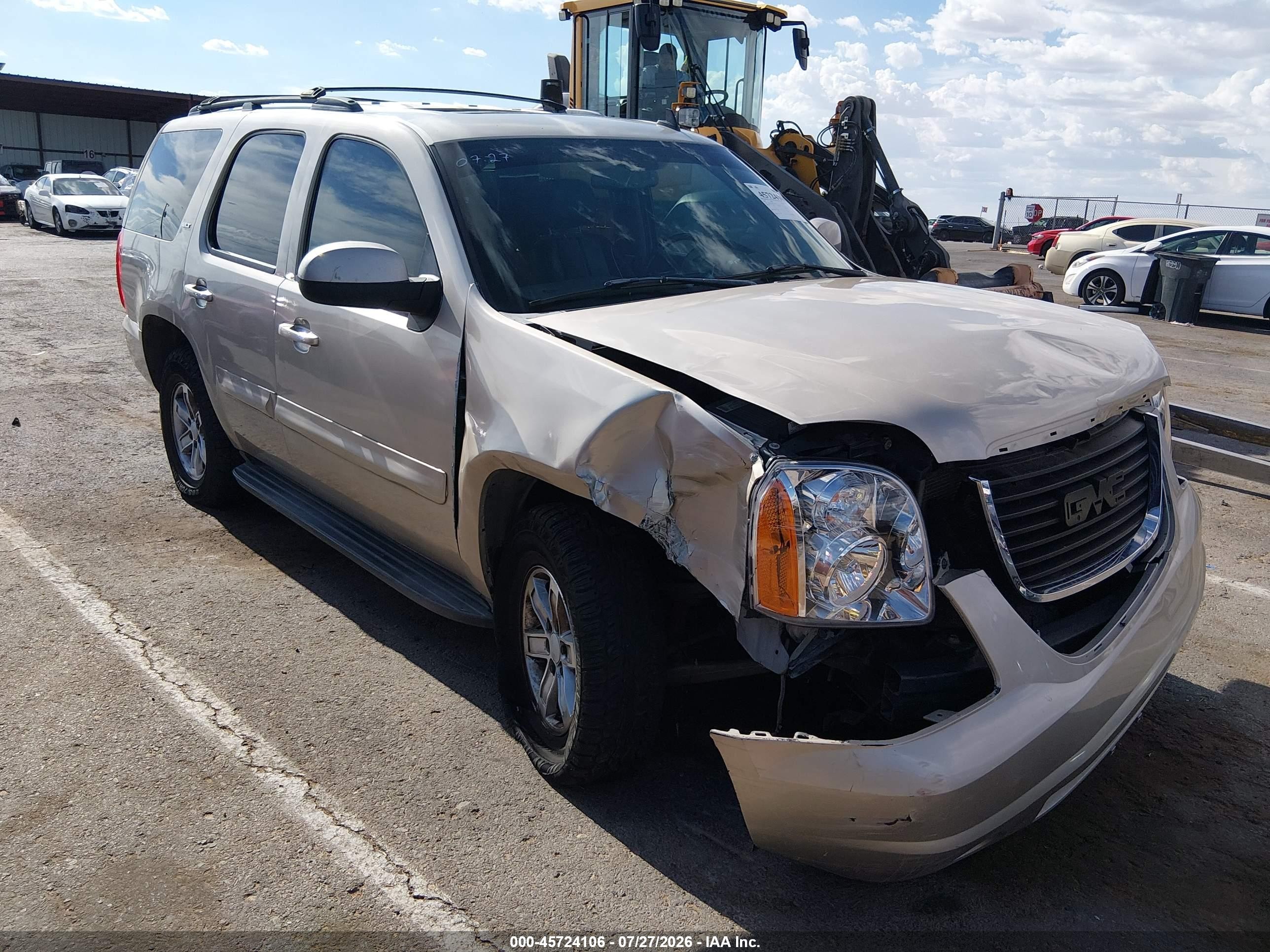 2007 Gmc Yukon Slt Beige vin: 1GKFK13017R391739