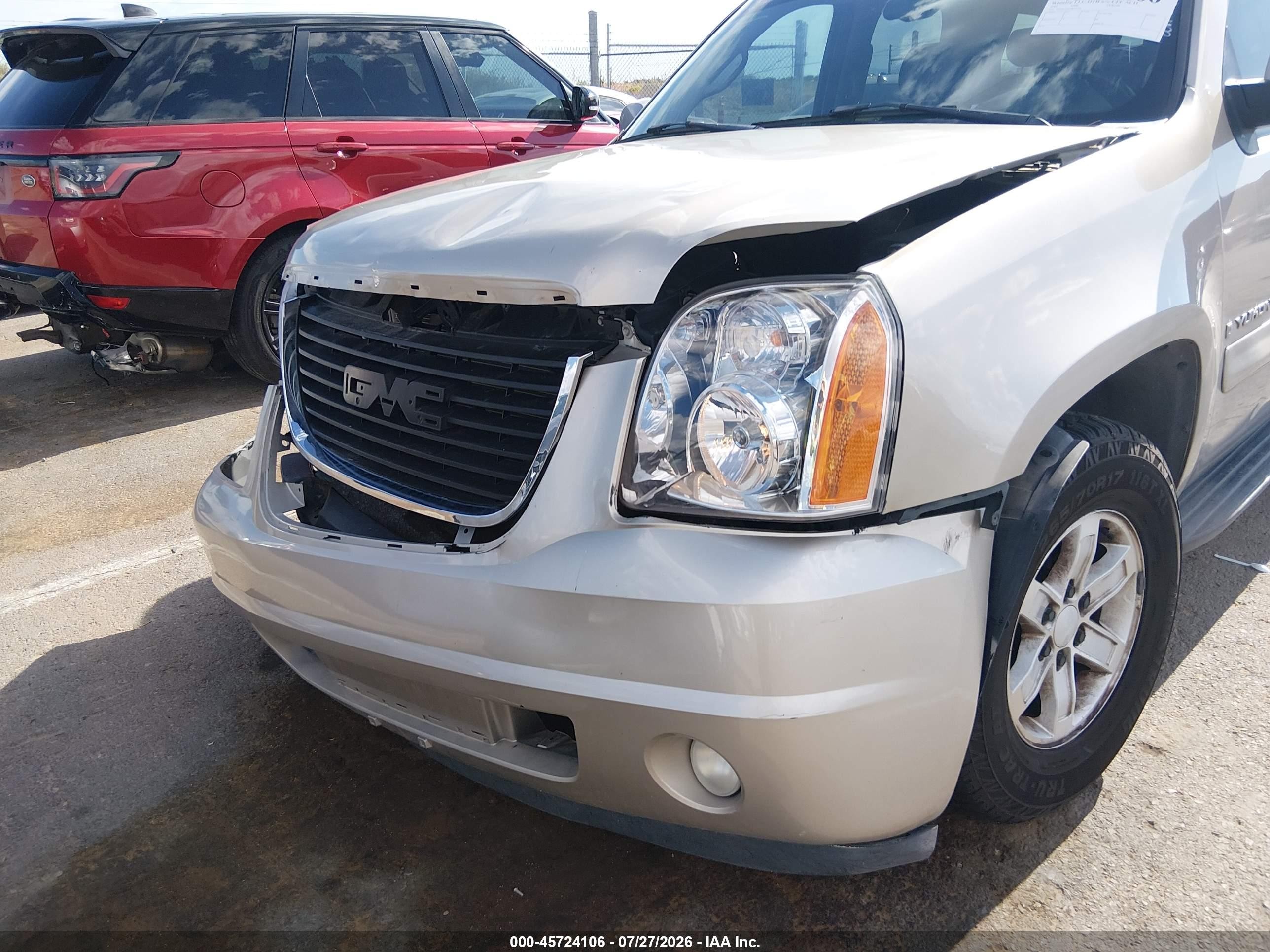 2007 Gmc Yukon Slt Бежевый vin: 1GKFK13017R391739