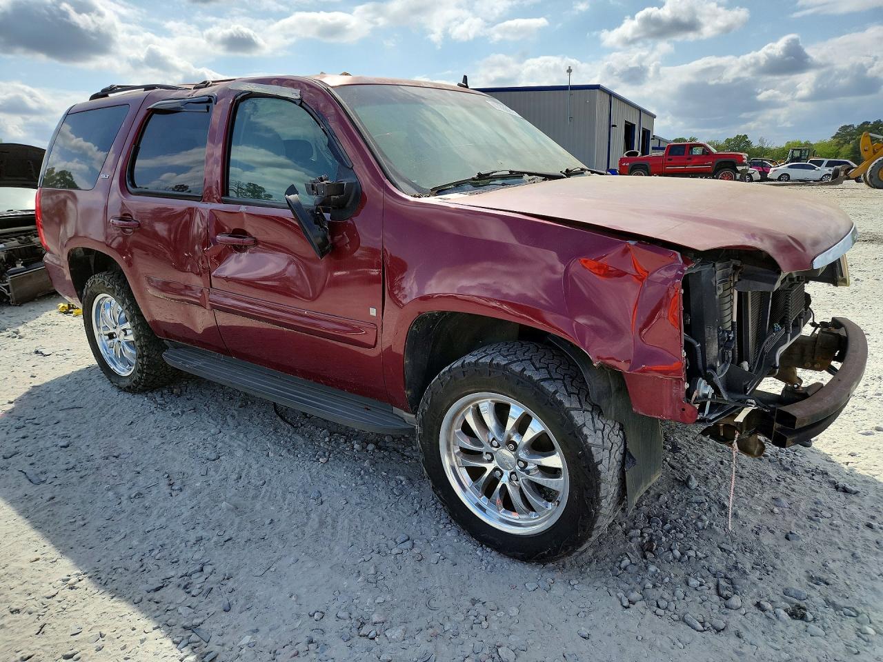 2007 Gmc Yukon Burgundy vin: 1GKFK13037J244434