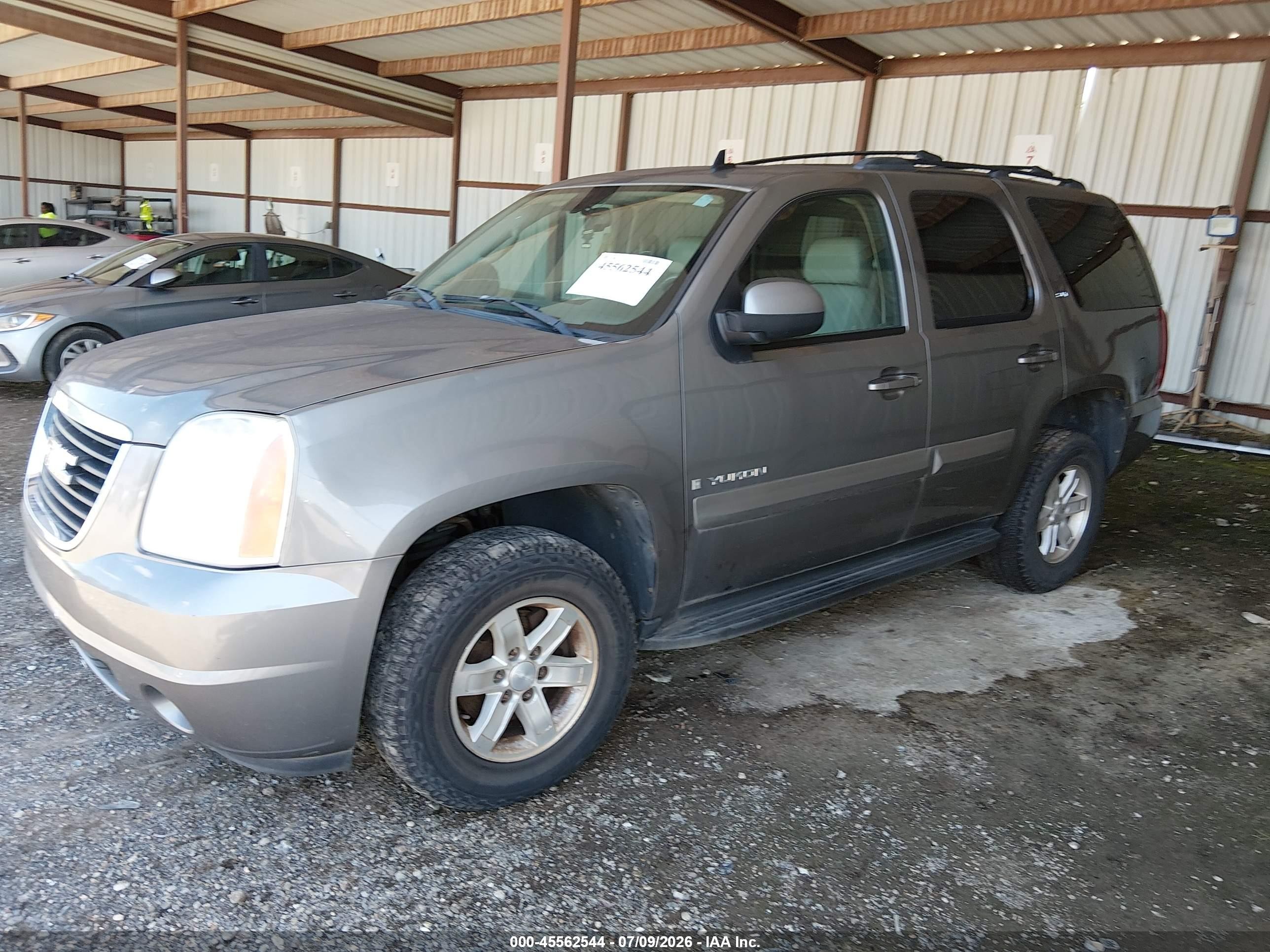 2007 Gmc Yukon Slt Gray vin: 1GKFK13037J318564