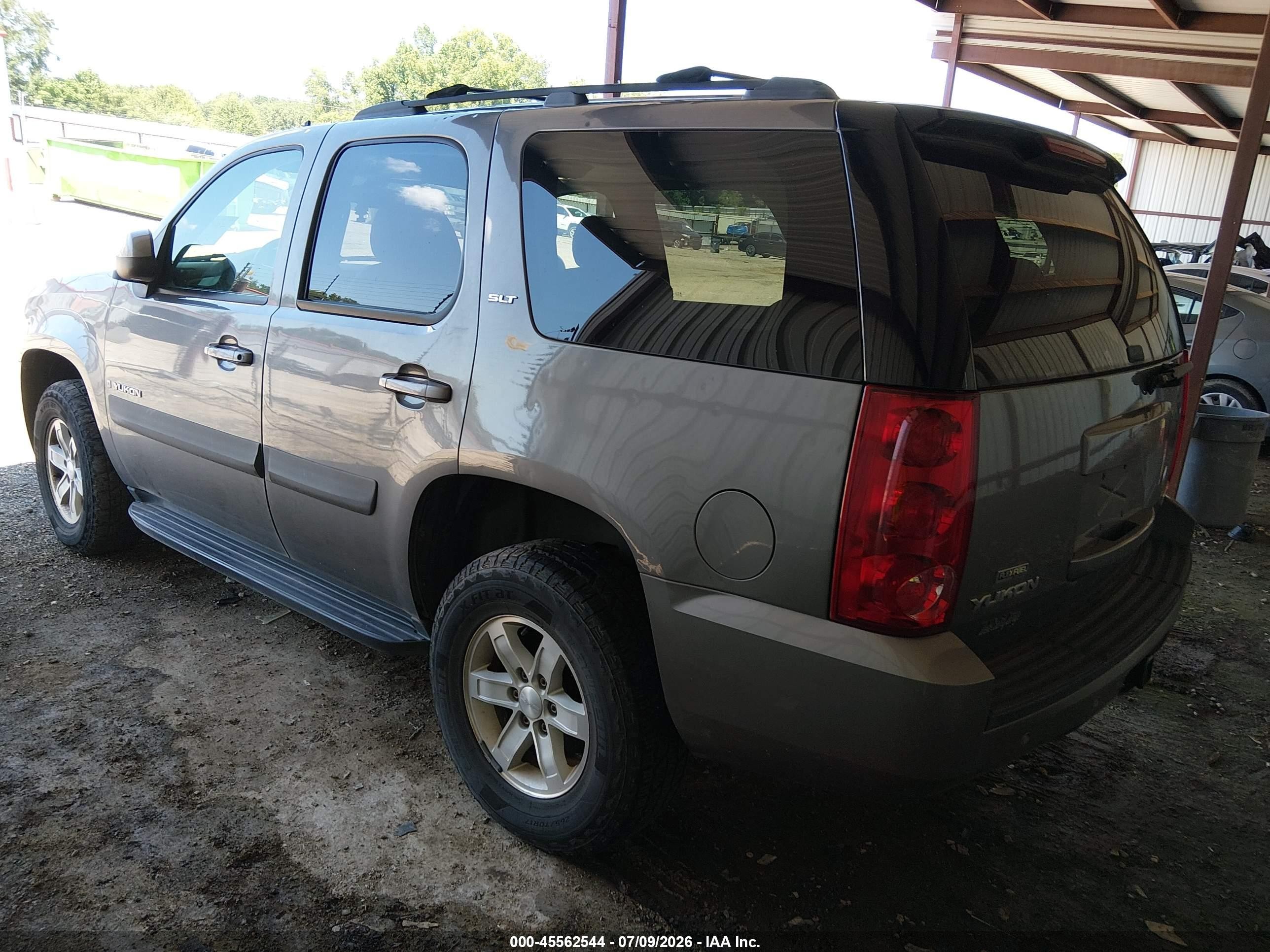 2007 Gmc Yukon Slt Gray vin: 1GKFK13037J318564